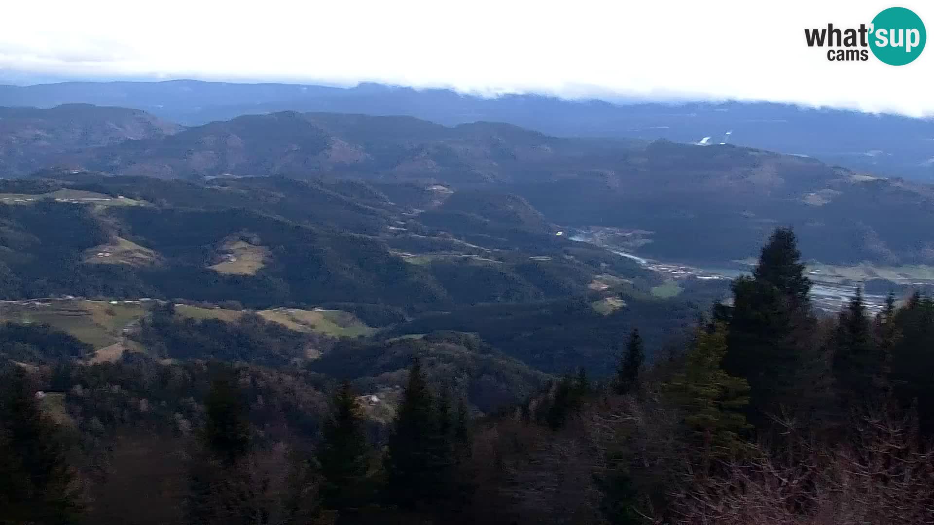 Webcam Kapunar | Monte Kapuna hacia Austria y Pohorje