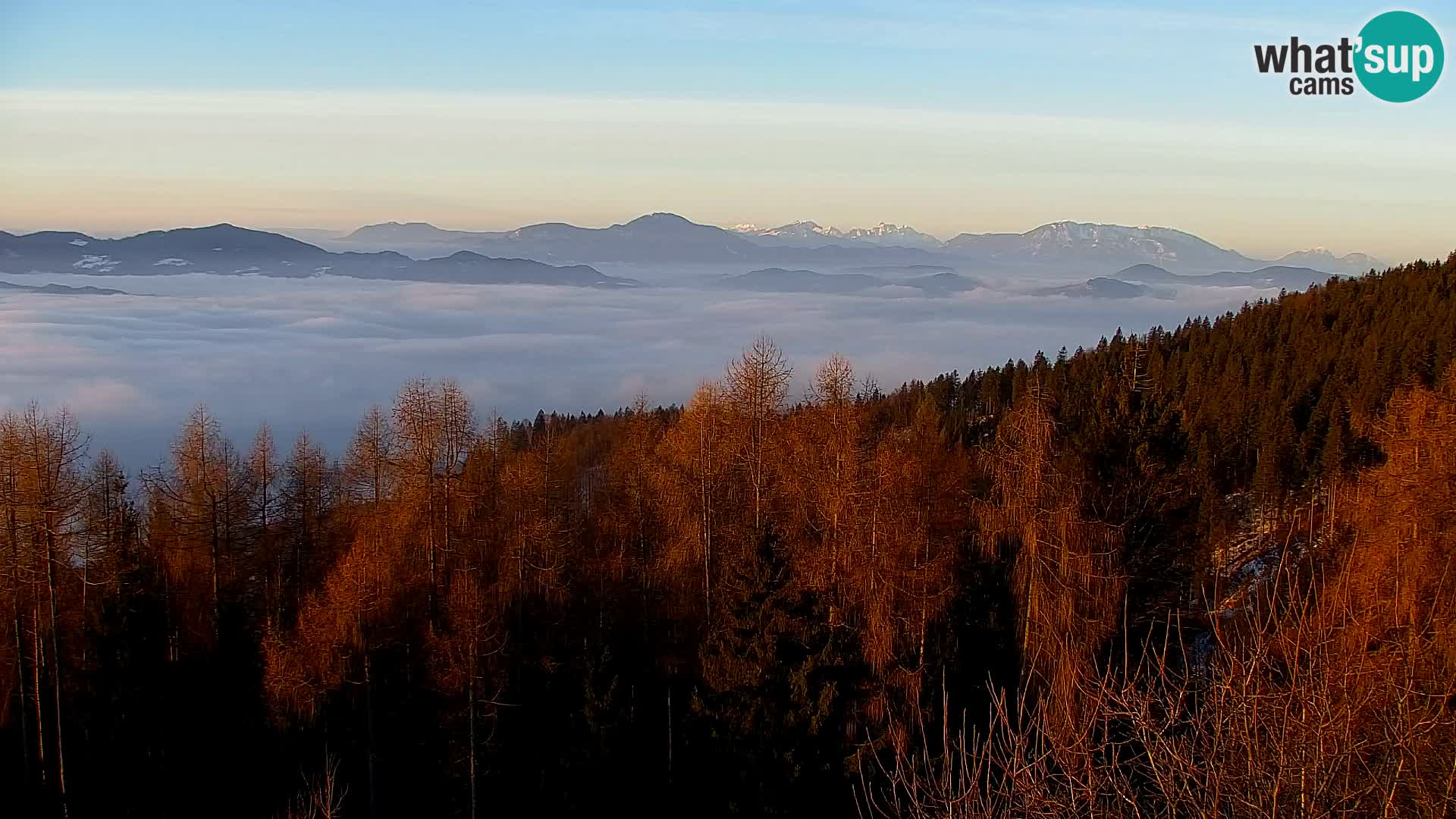 Webcam Kapunar | Monte Kapuna hacia Austria y Pohorje