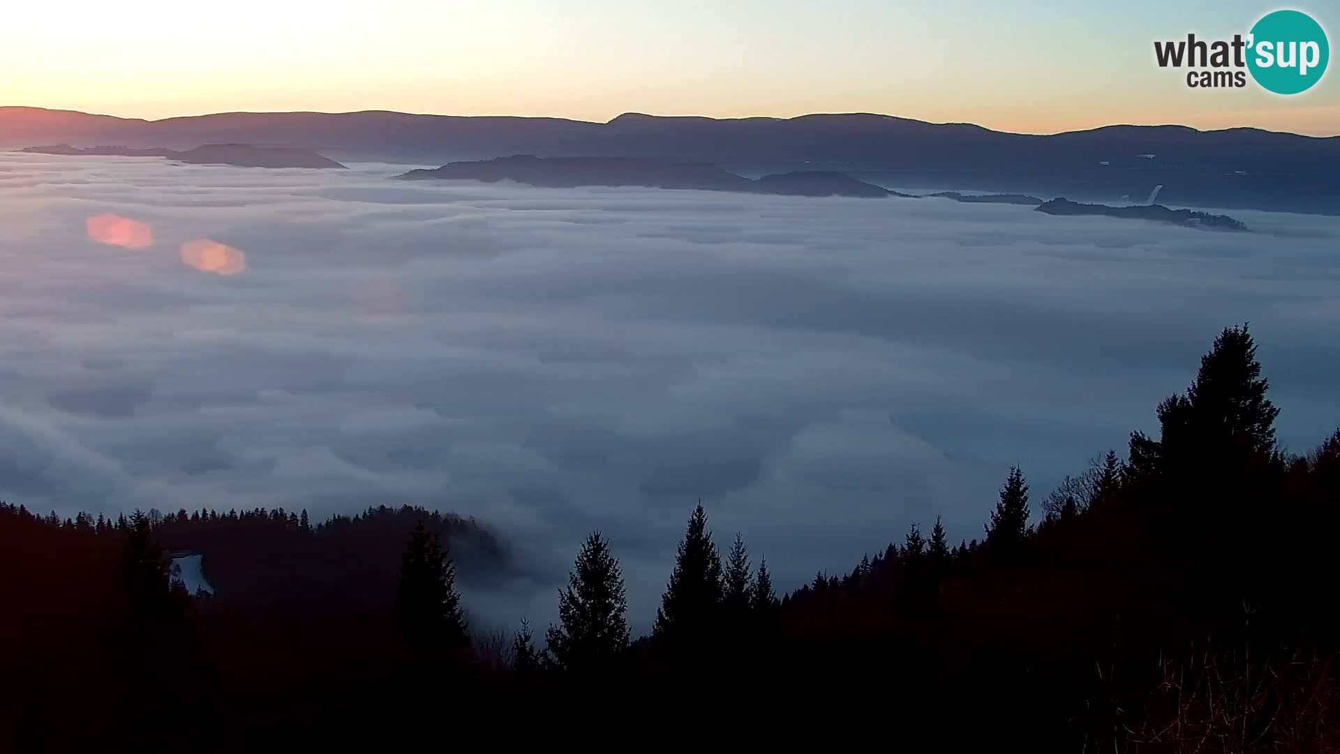 Webcam Kapunar | Monte Kapuna hacia Austria y Pohorje