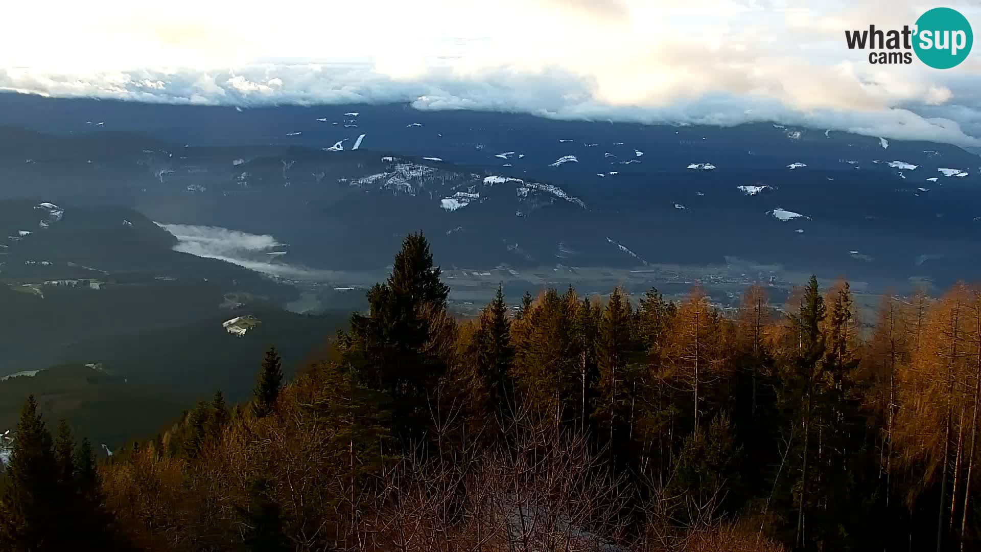 Webcam Kapunar | Monte Kapuna hacia Austria y Pohorje