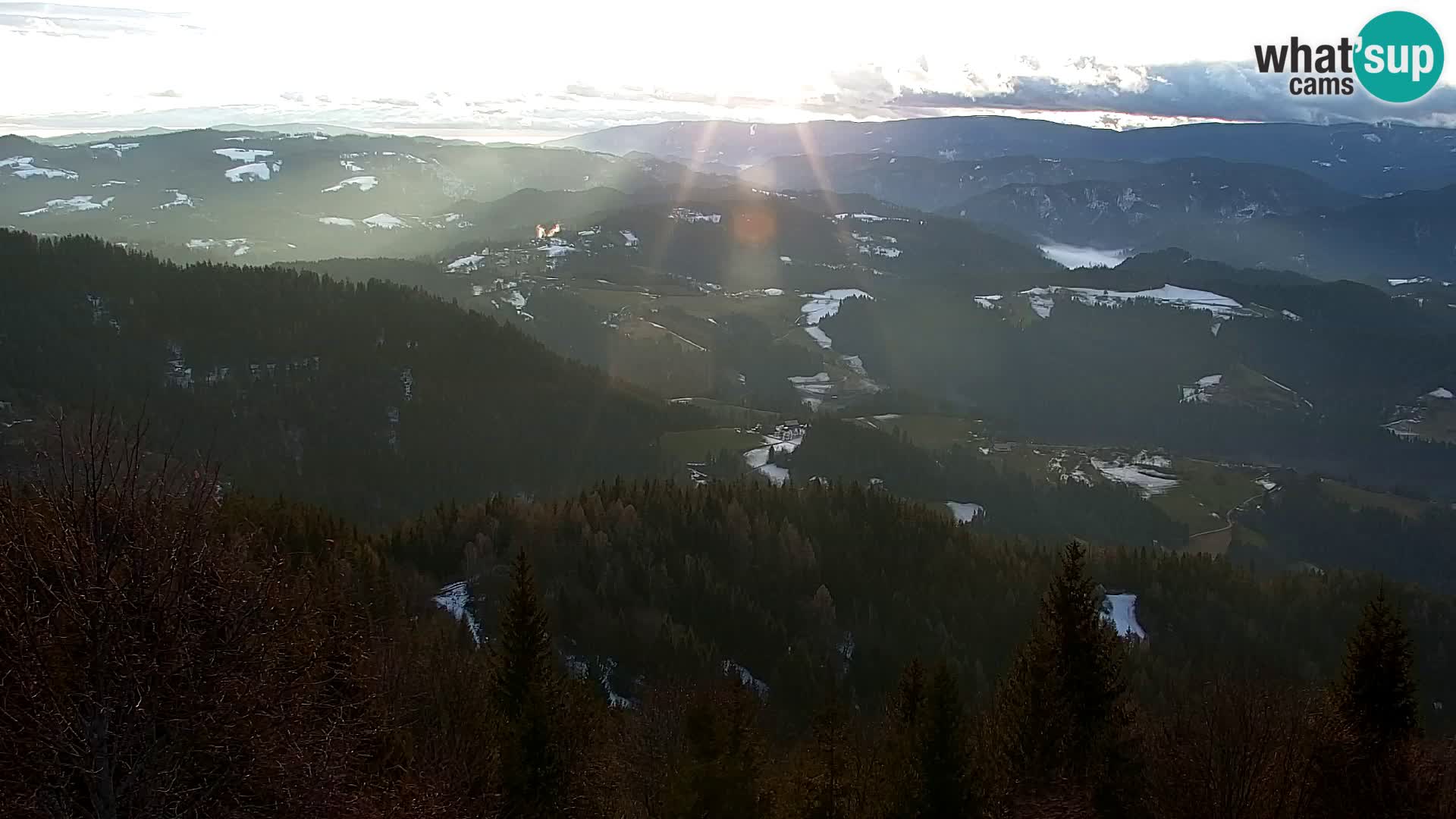 Webcam Kapunar | Monte Kapuna hacia Austria y Pohorje