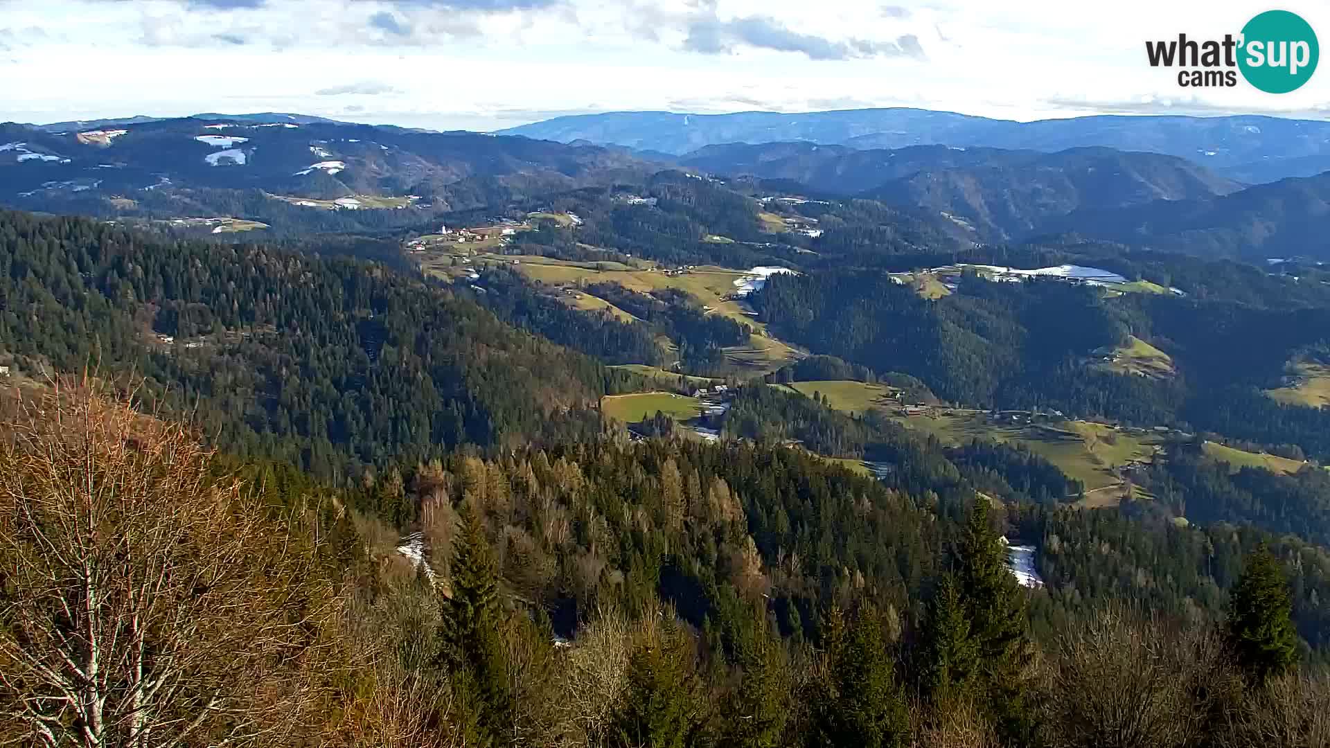 Webcam Kapunar | Monte Kapuna hacia Austria y Pohorje