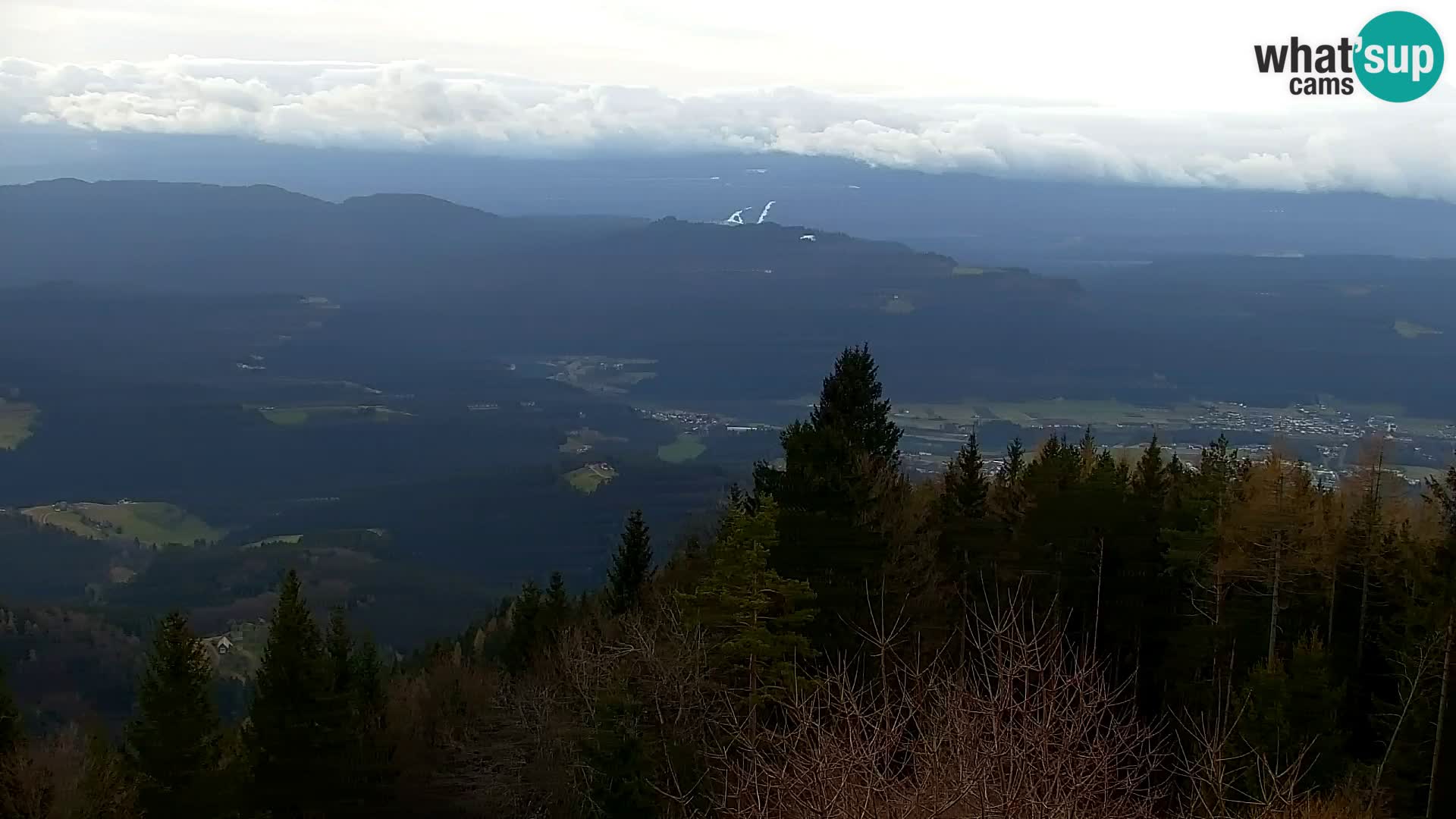 Webcam Kapunar | Monte Kapuna hacia Austria y Pohorje