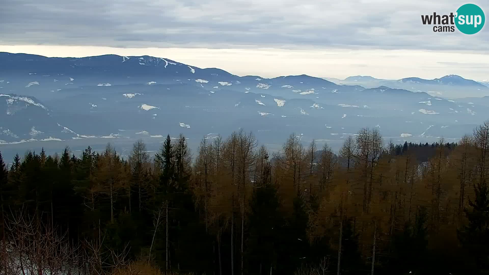 Webcam Kapunar | Monte Kapuna hacia Austria y Pohorje