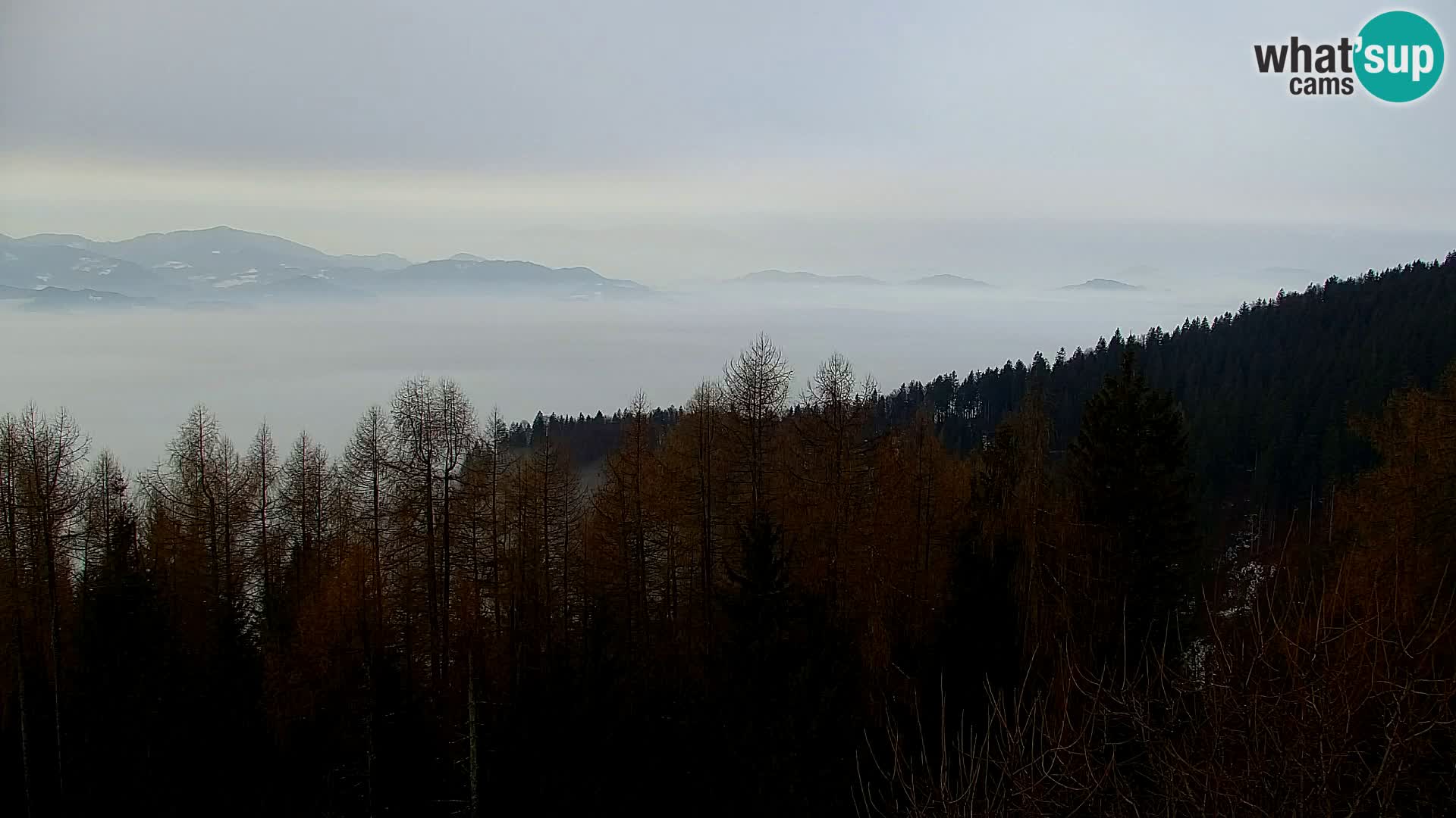 Webcam Kapunar | Monte Kapuna hacia Austria y Pohorje