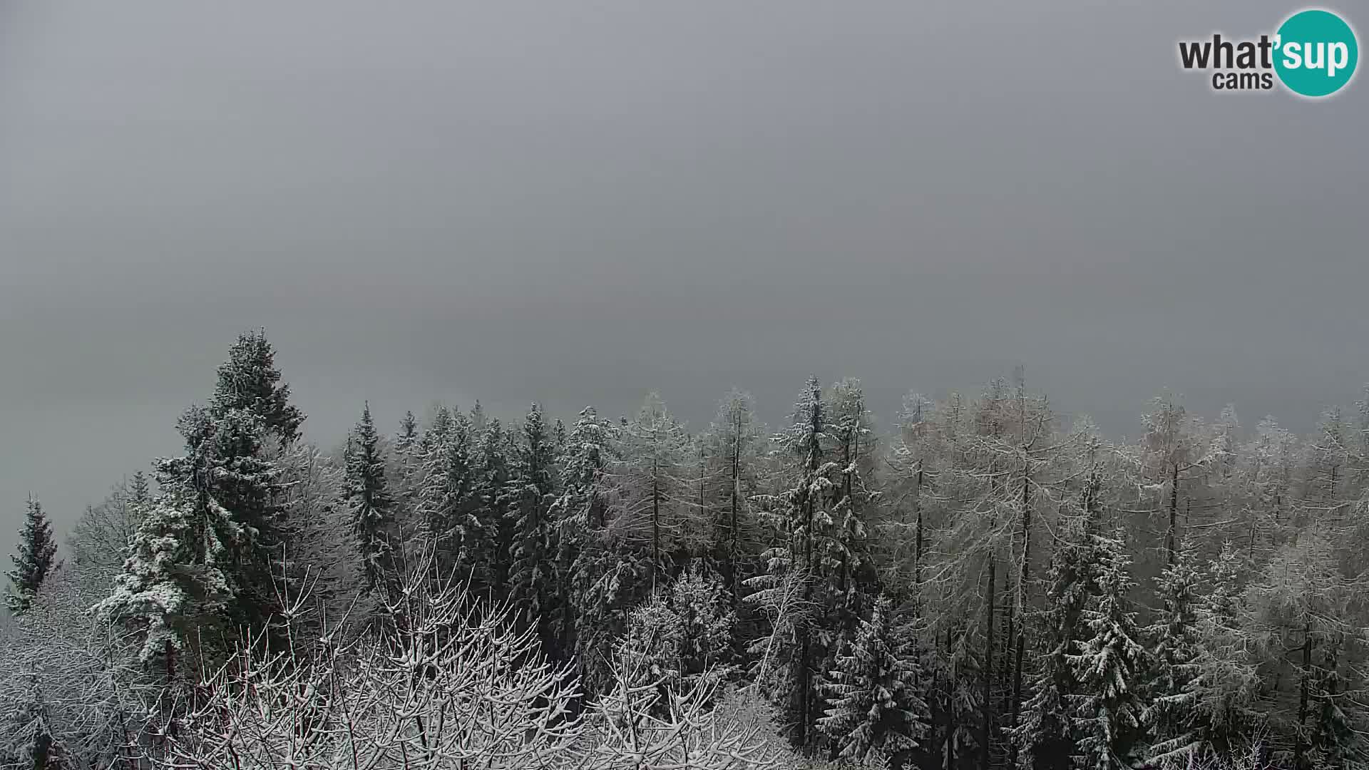 Webcam Kapunar | Monte Kapuna hacia Austria y Pohorje