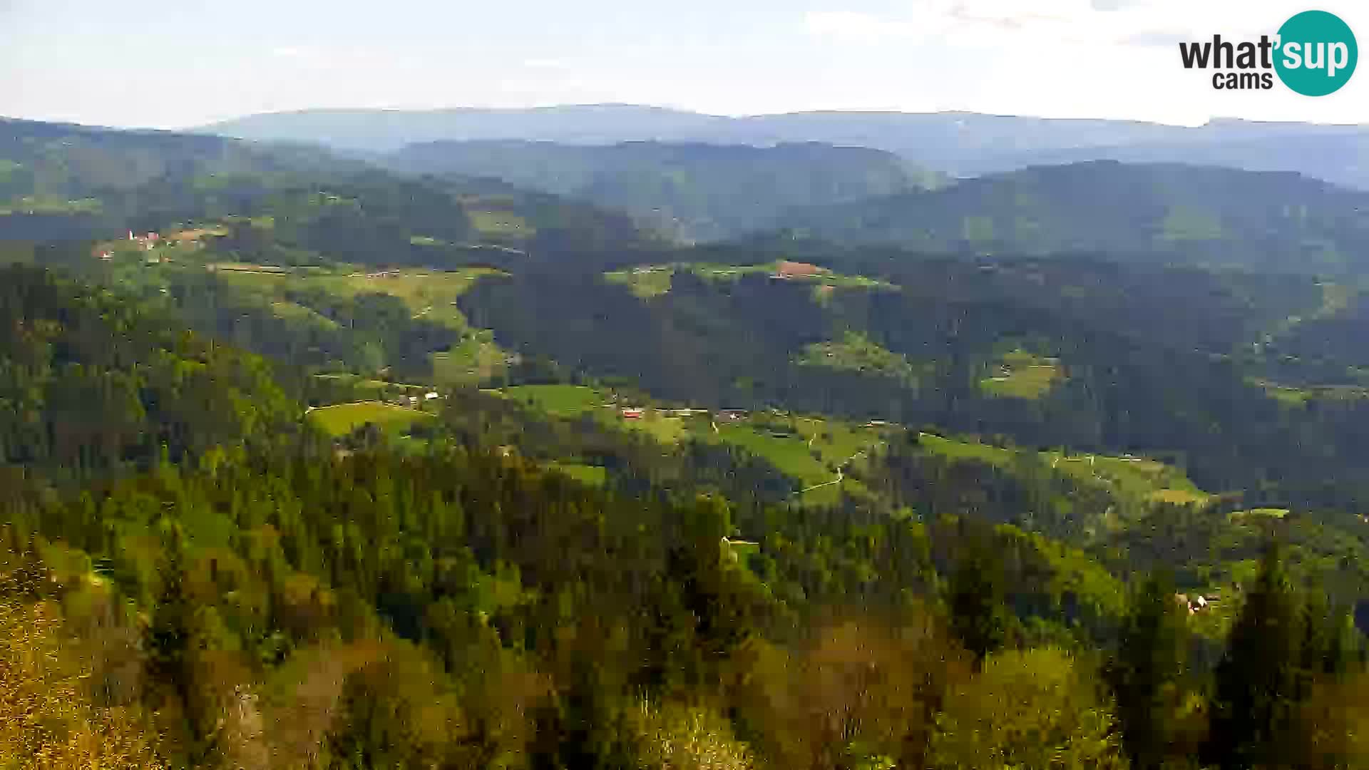 Webcam Kapunar | Monte Kapuna hacia Austria y Pohorje