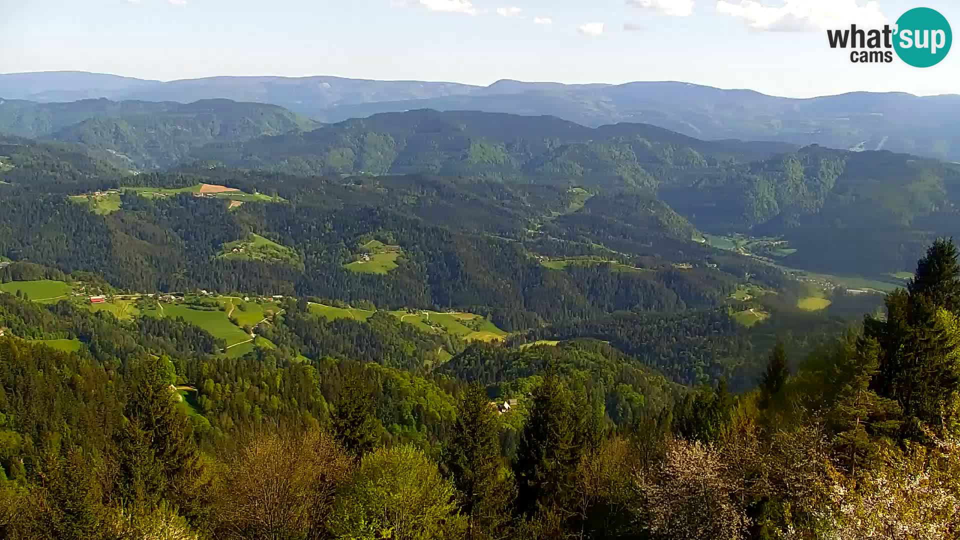 Webcam Kapunar | Monte Kapuna hacia Austria y Pohorje
