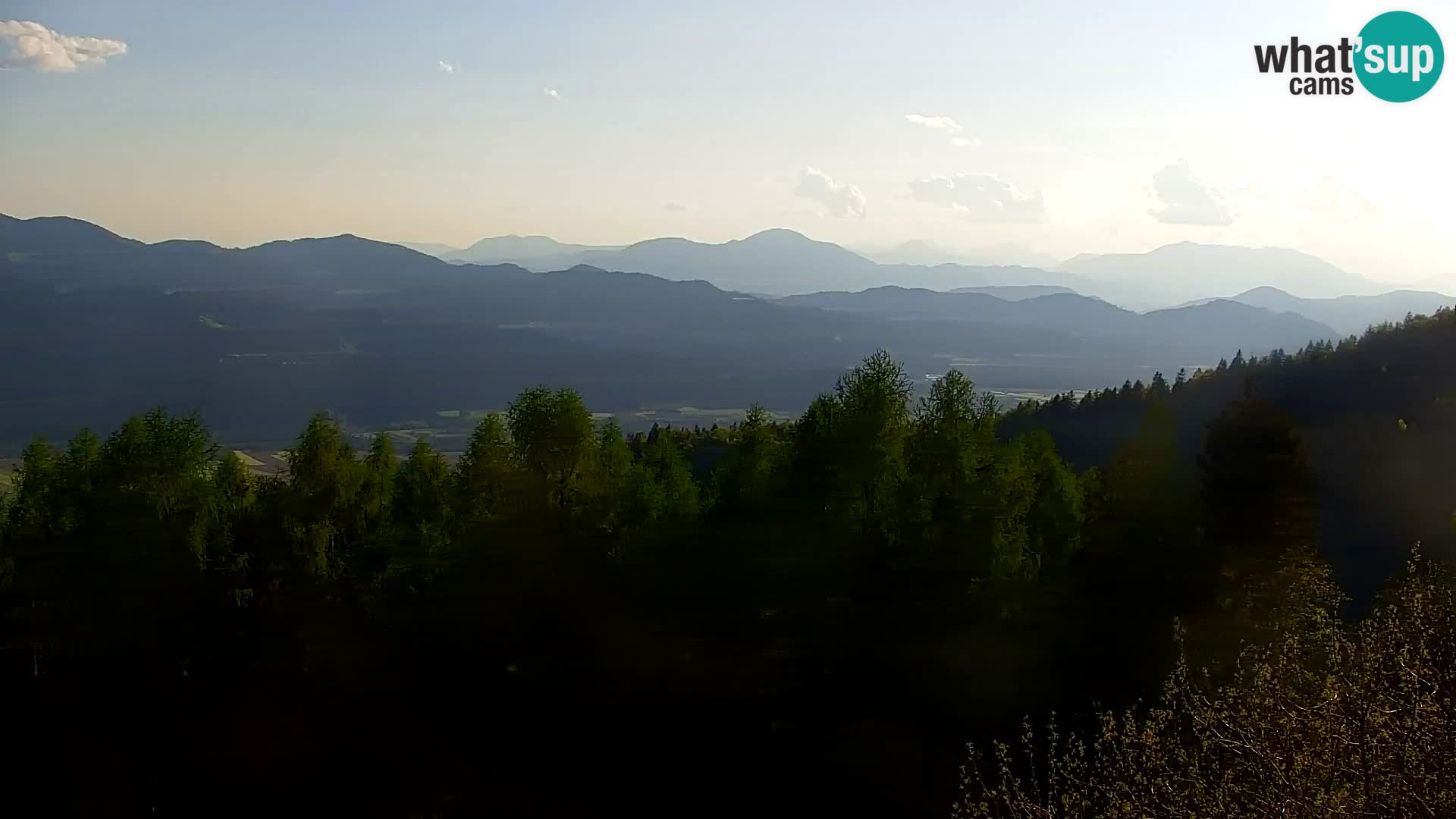 Webcam Kapunar | Monte Kapuna hacia Austria y Pohorje