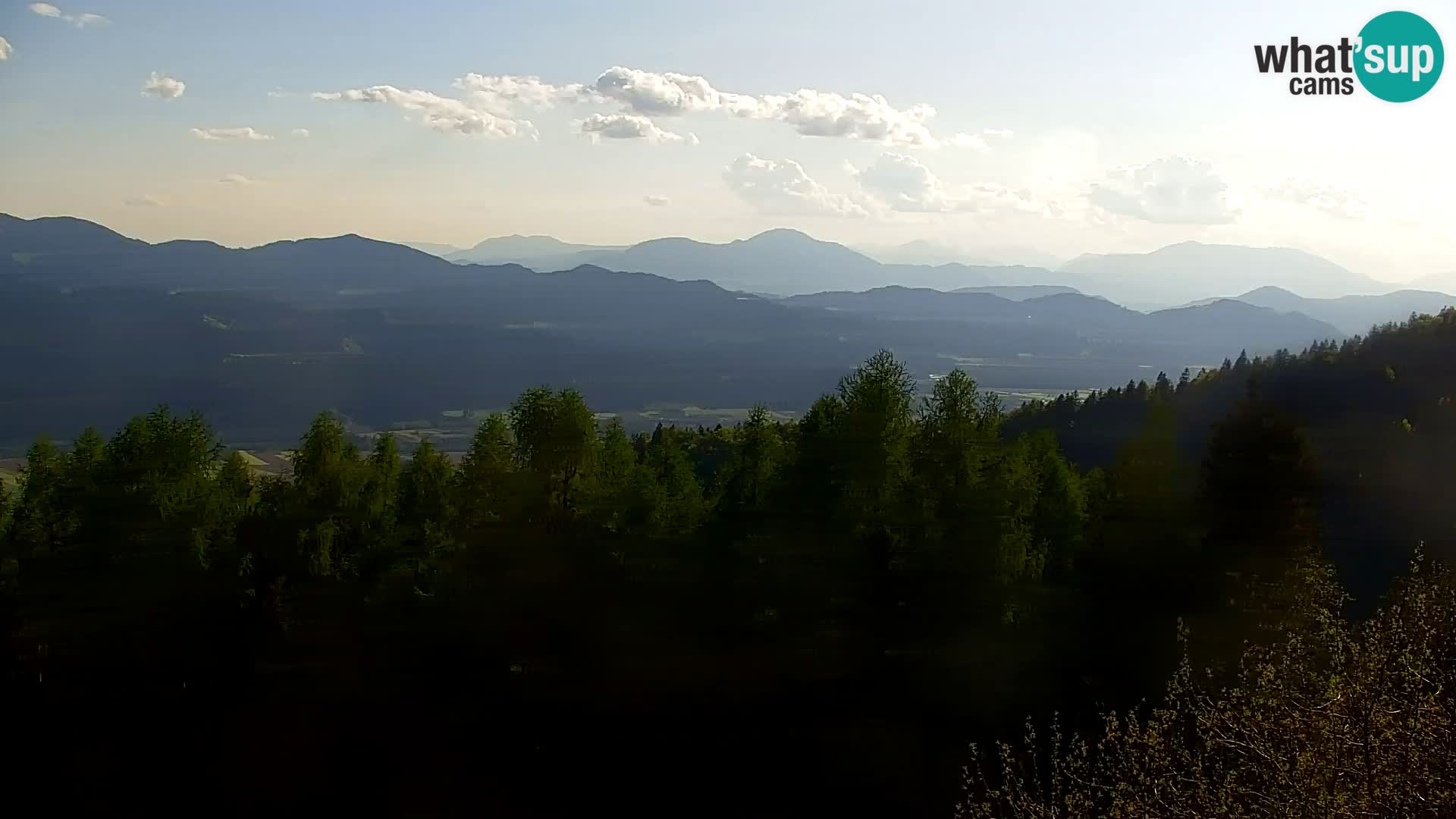 Webcam Kapunar | Monte Kapuna hacia Austria y Pohorje