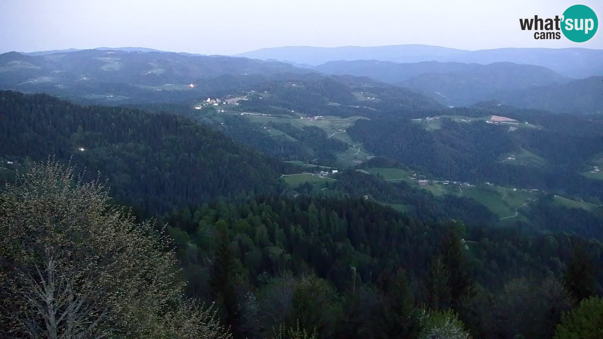 Webcam Kapunar | Monte Kapuna hacia Austria y Pohorje