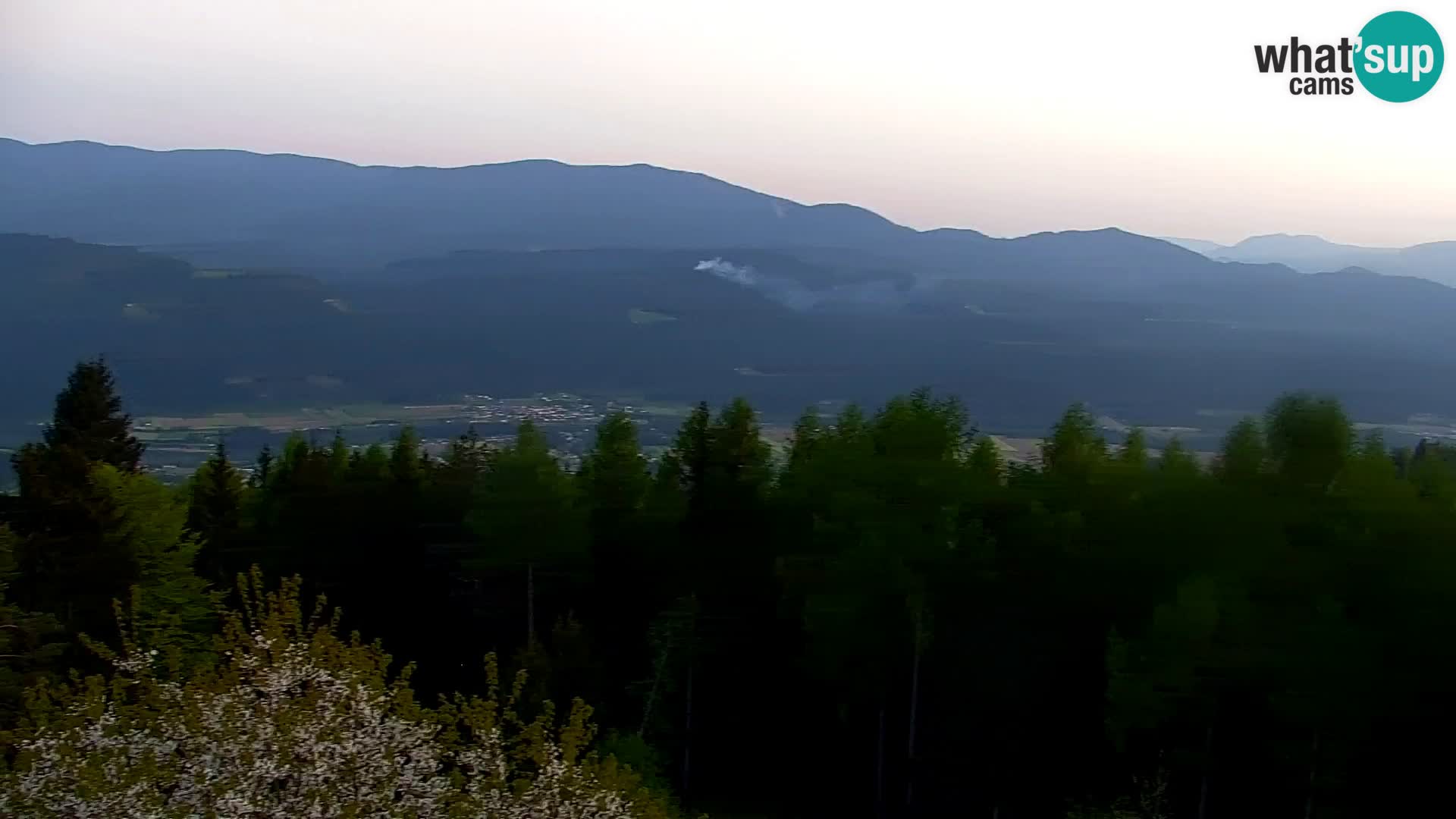 Webcam Kapunar | Monte Kapuna hacia Austria y Pohorje