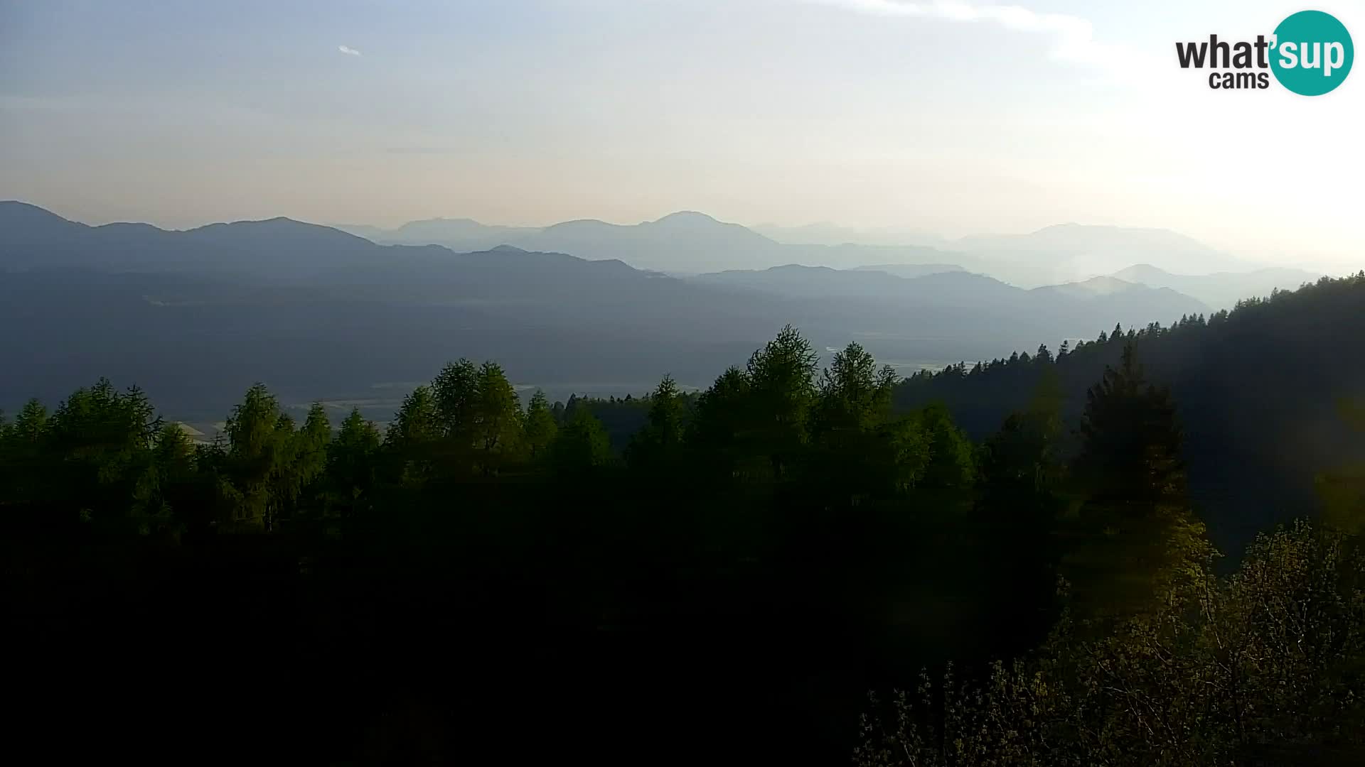 Webcam Kapunar | Monte Kapuna hacia Austria y Pohorje