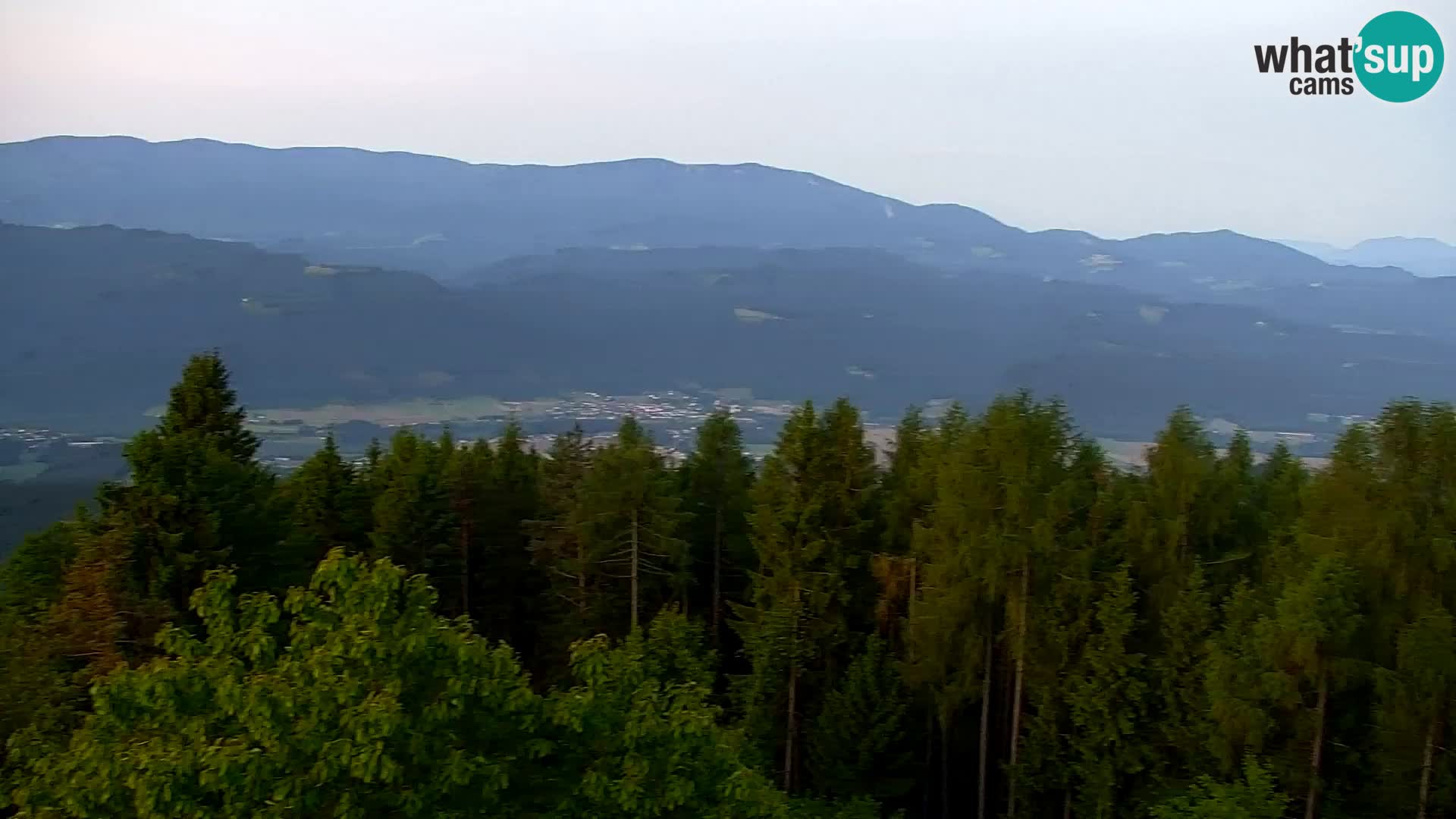 Webcam Kapunar | Monte Kapuna hacia Austria y Pohorje