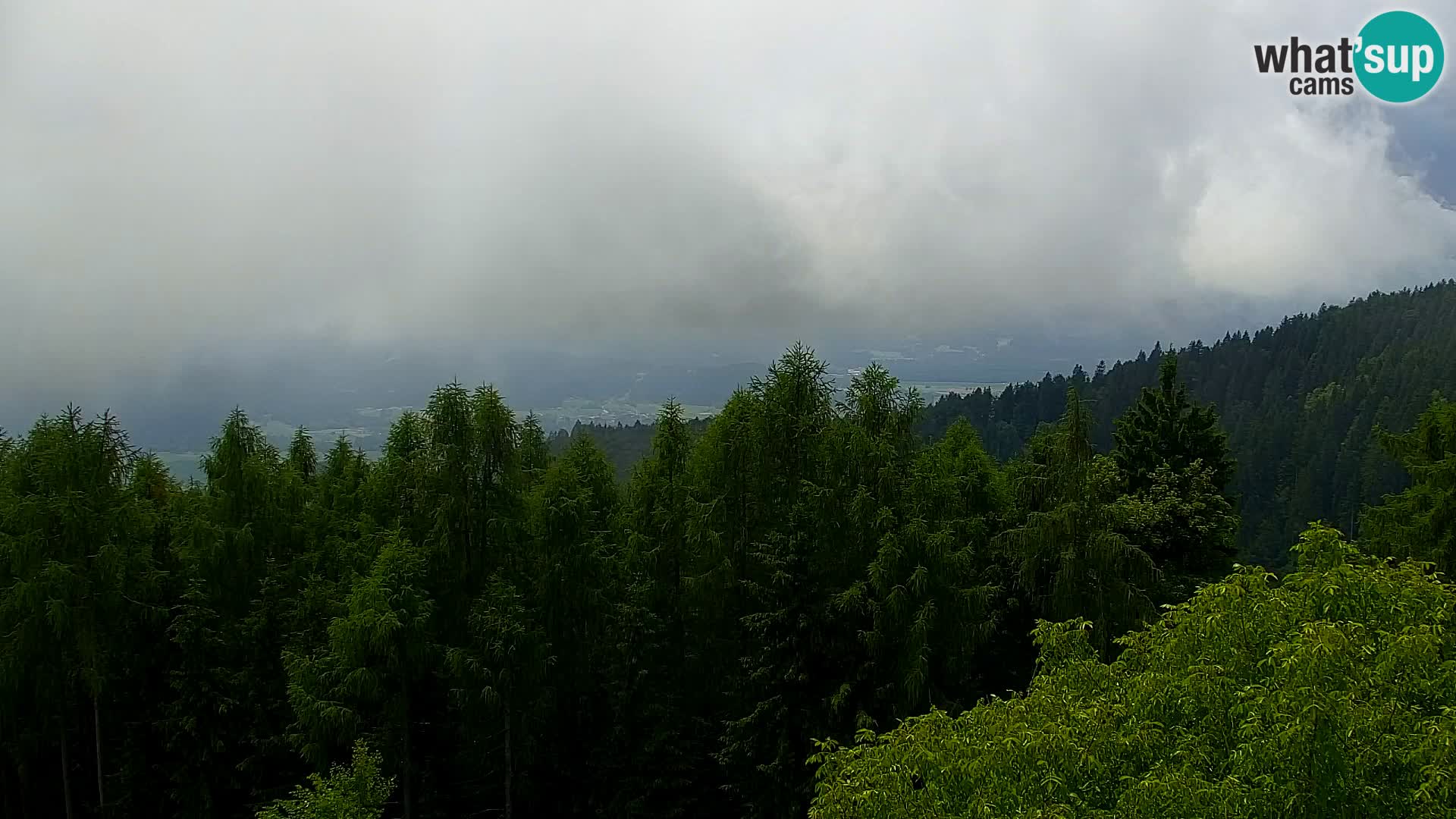 Webcam Kapunar | Monte Kapuna hacia Austria y Pohorje