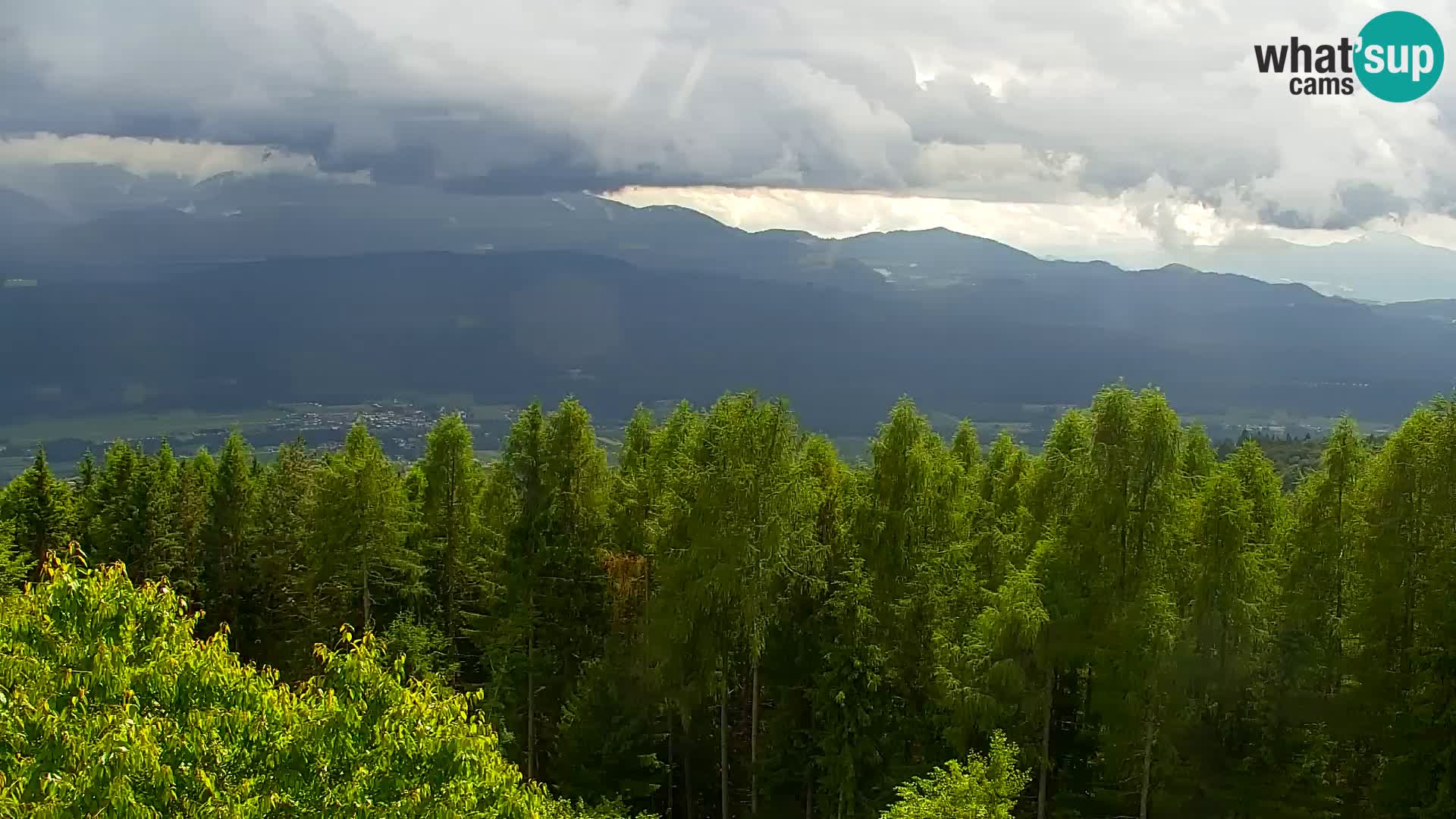 Webcam Kapunar | Monte Kapuna hacia Austria y Pohorje