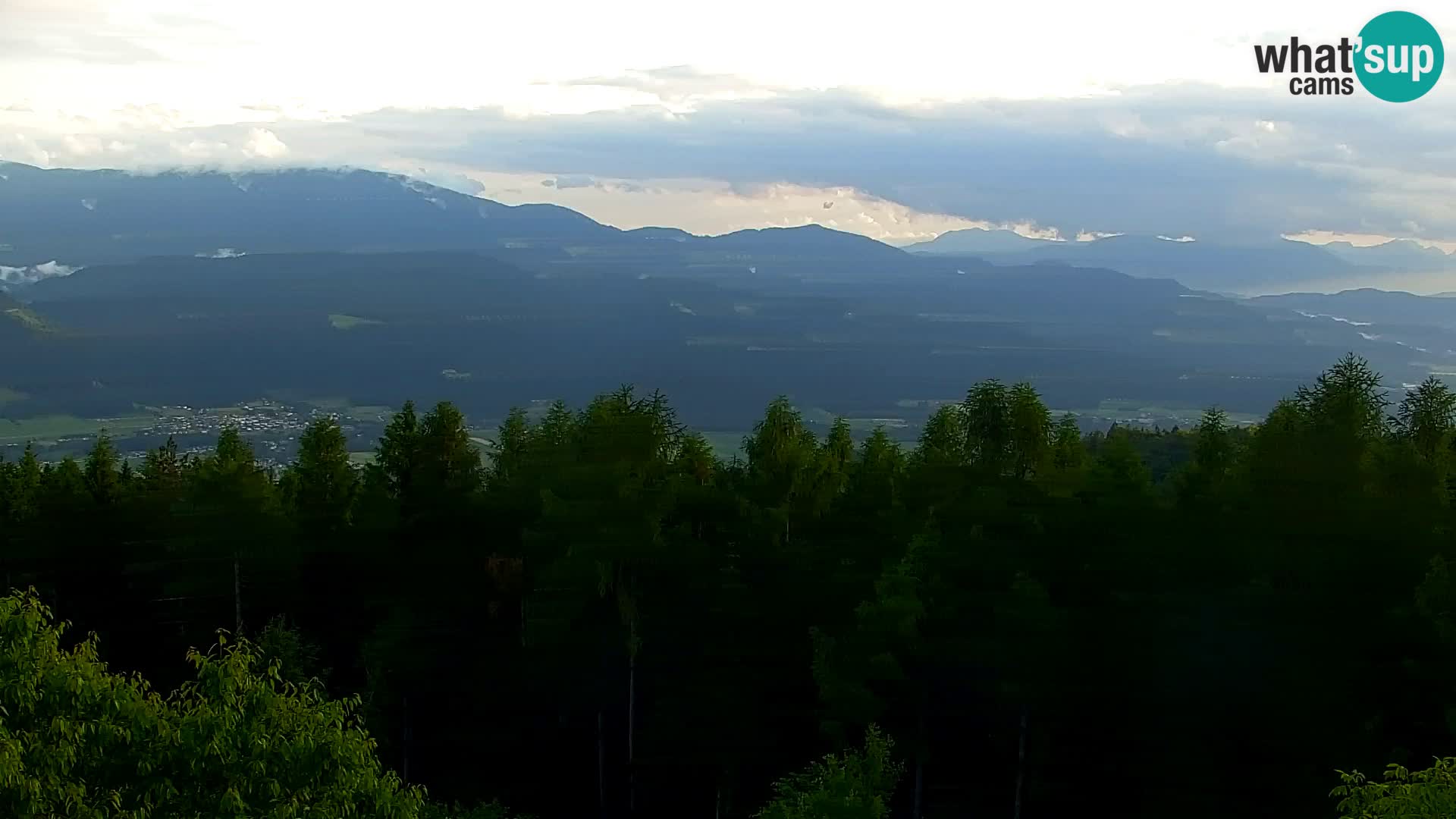 Webcam Kapunar | Monte Kapuna hacia Austria y Pohorje