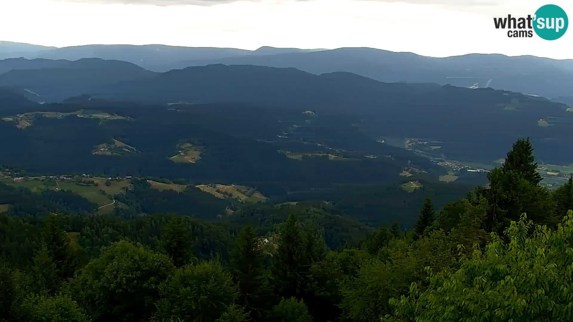 Webcam Kapunar | Monte Kapuna hacia Austria y Pohorje