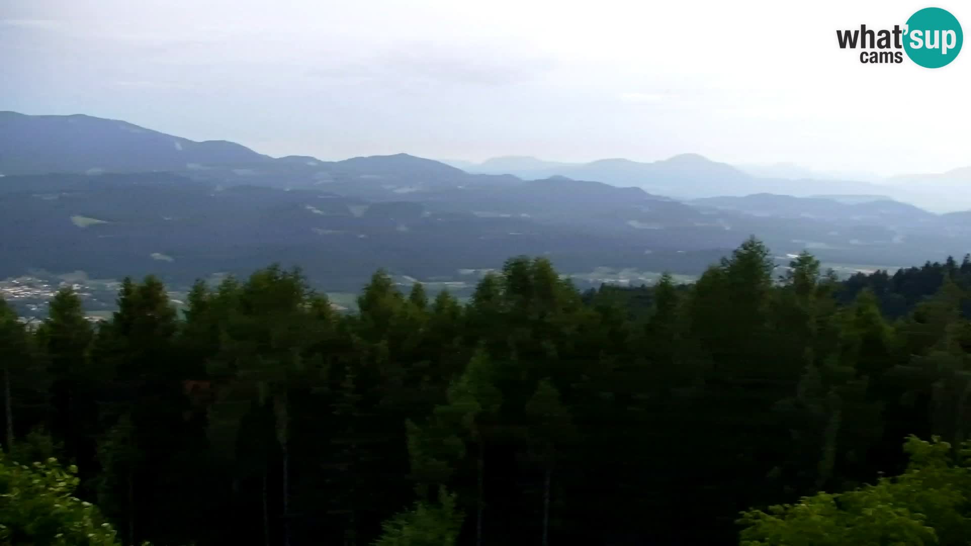 Webcam Kapunar | Monte Kapuna hacia Austria y Pohorje