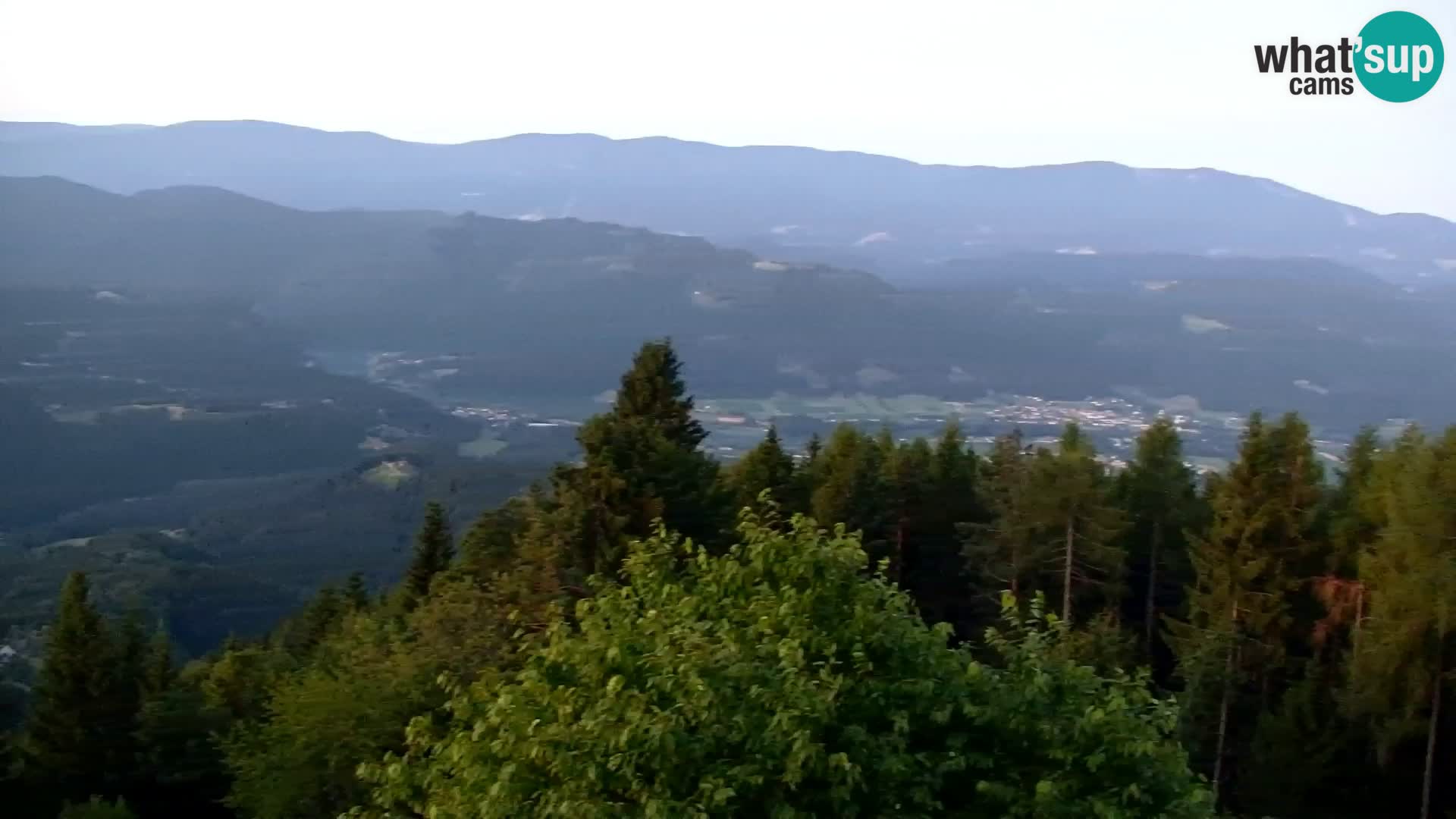 Webcam Kapunar | Monte Kapuna hacia Austria y Pohorje