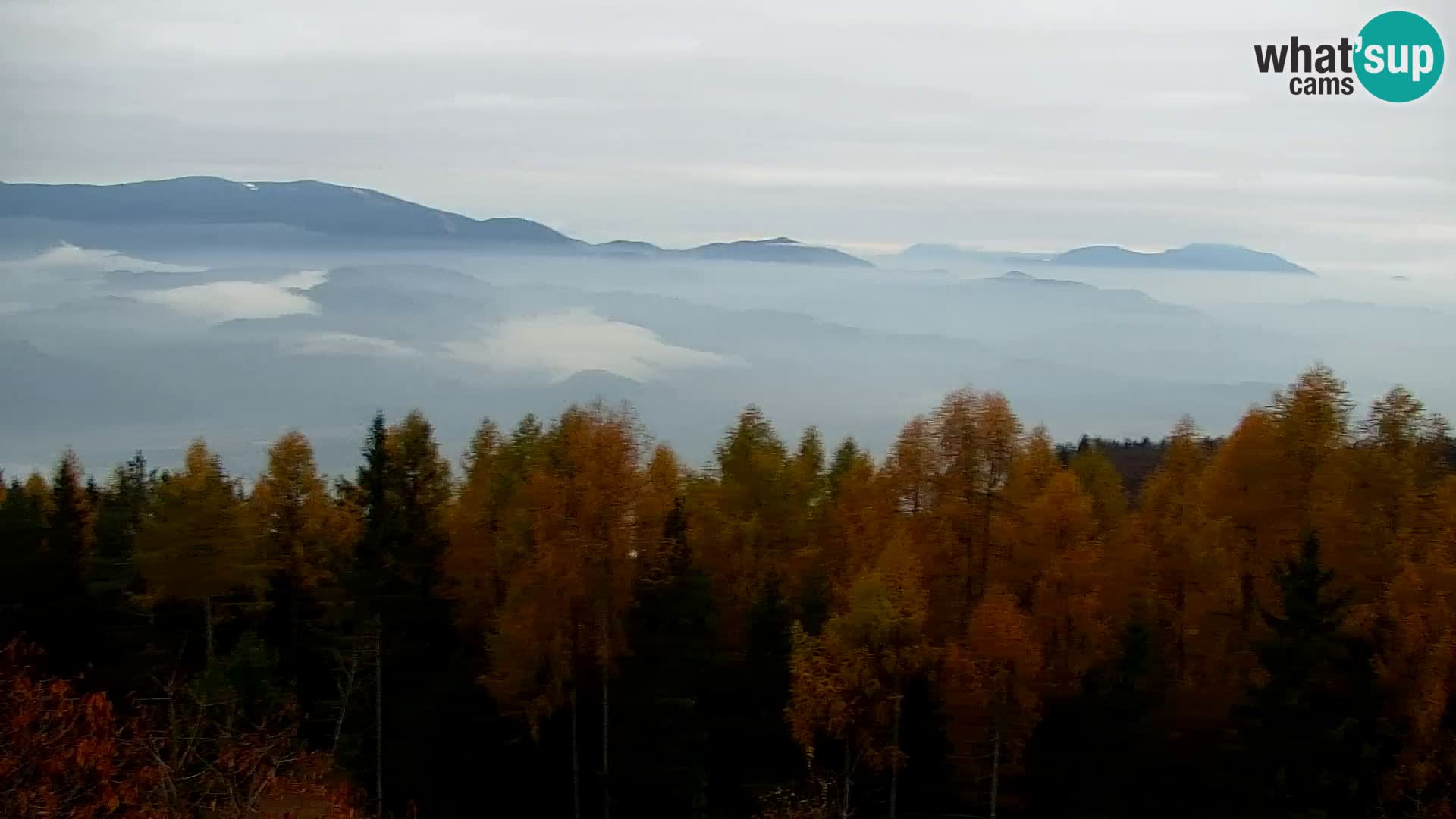 Webcam Kapunar | Monte Kapuna hacia Austria y Pohorje
