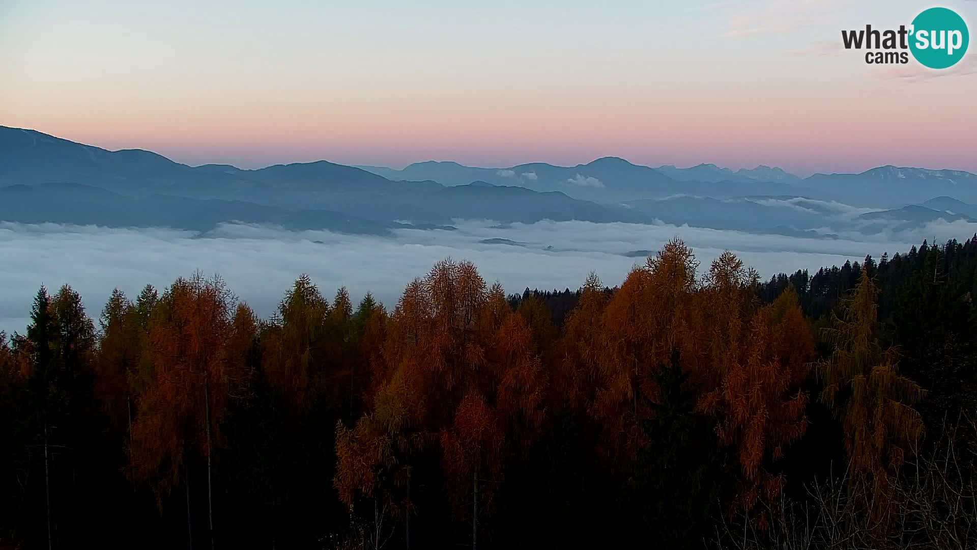 Webcam Kapunar | Monte Kapuna hacia Austria y Pohorje