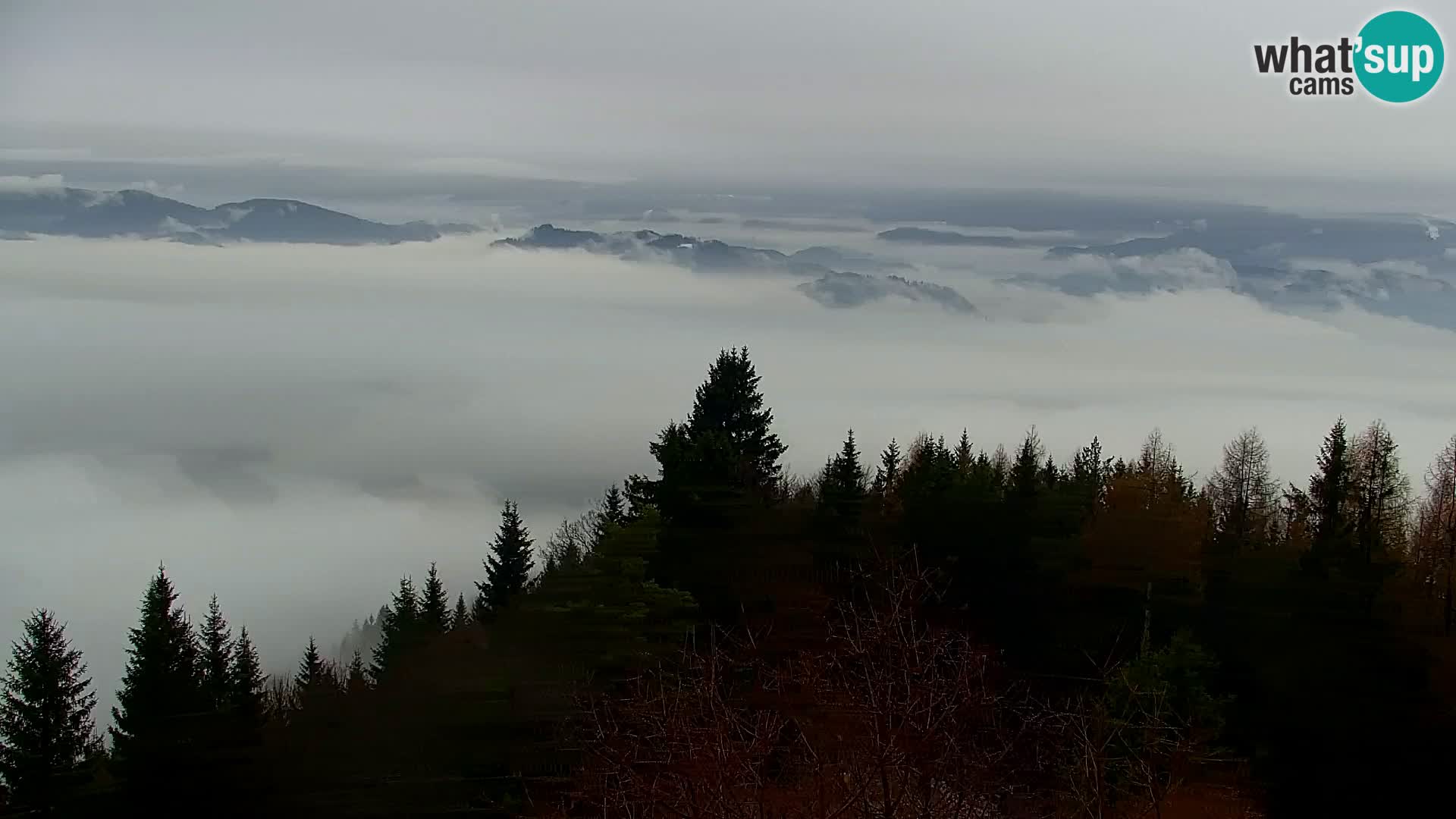 Webcam Kapunar | Monte Kapuna hacia Austria y Pohorje