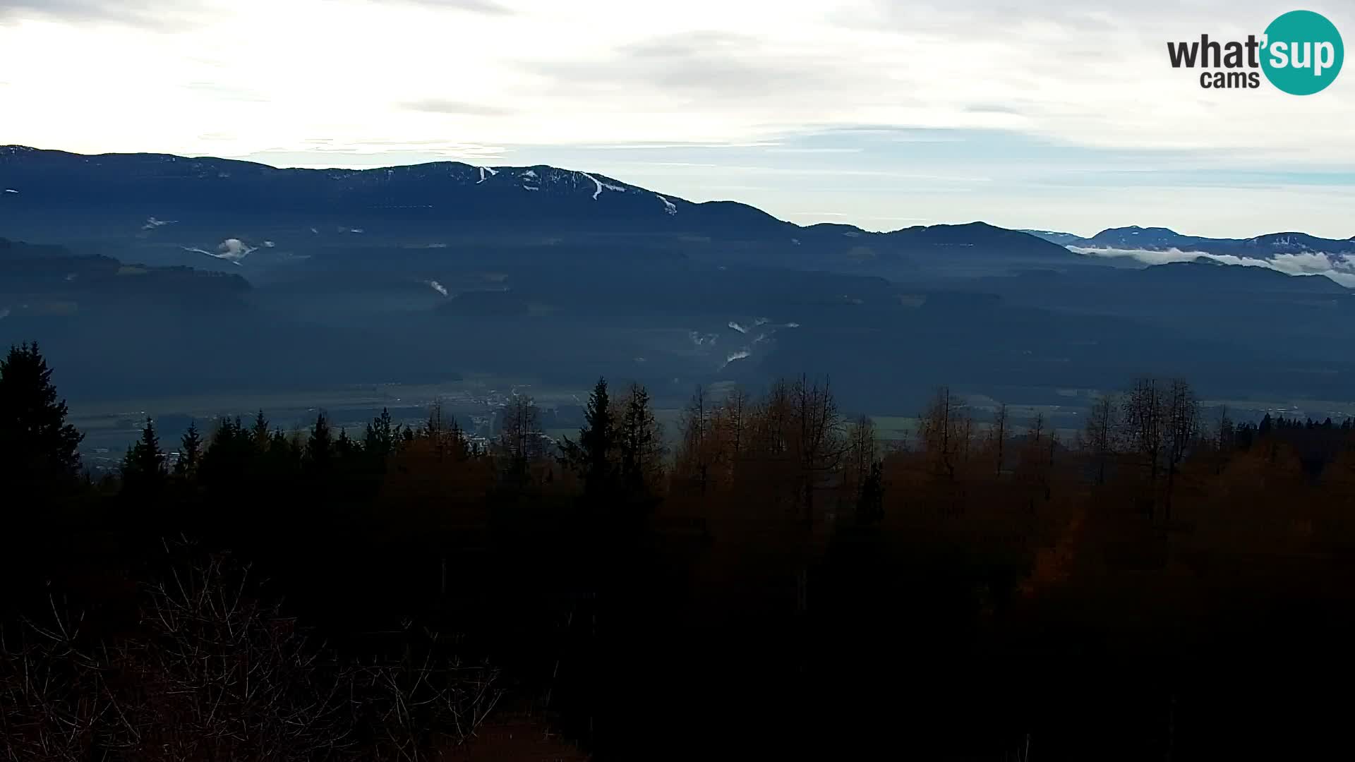 Webcam Kapunar | Monte Kapuna hacia Austria y Pohorje