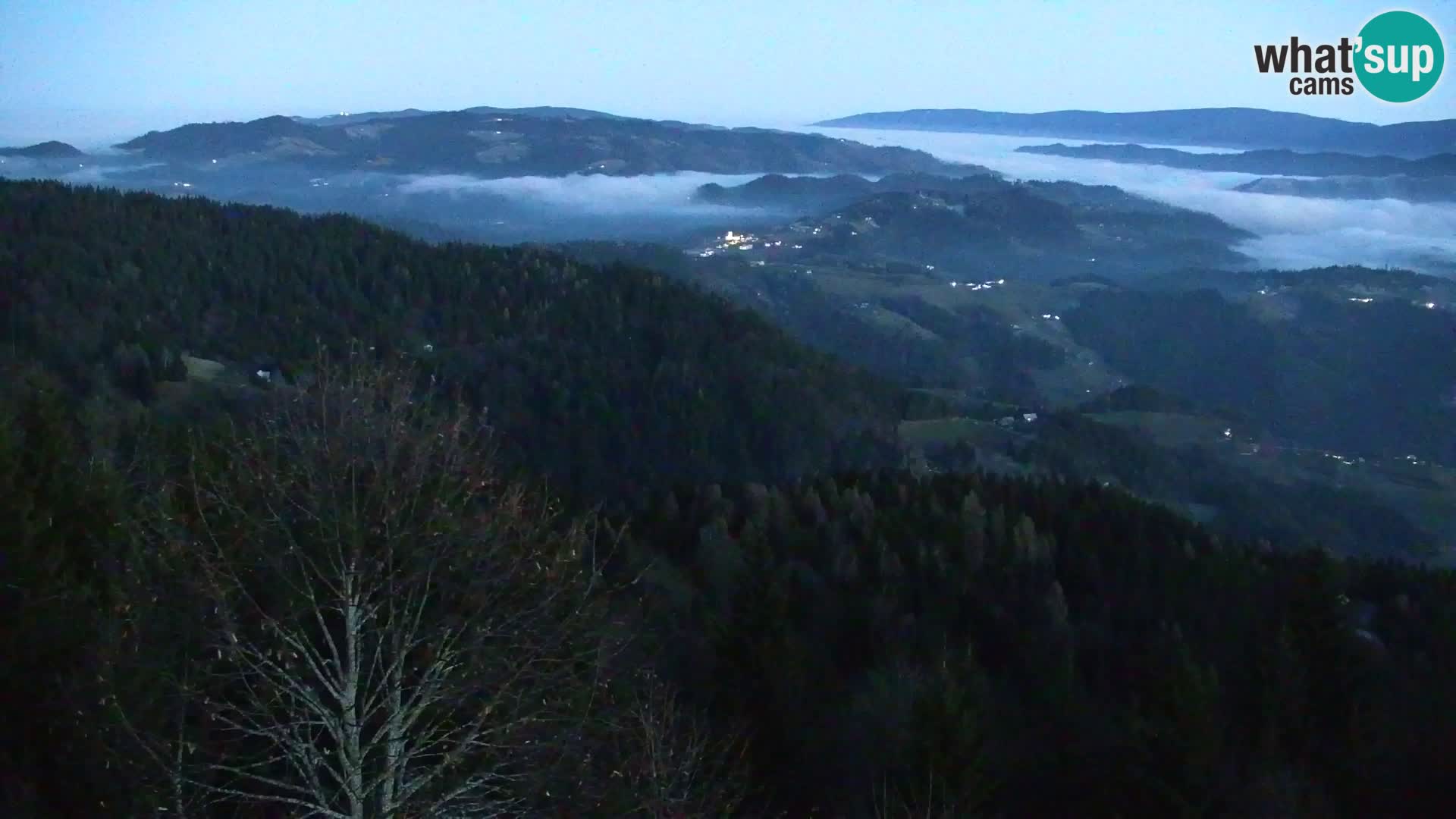 Webcam Kapunar | Monte Kapuna hacia Austria y Pohorje
