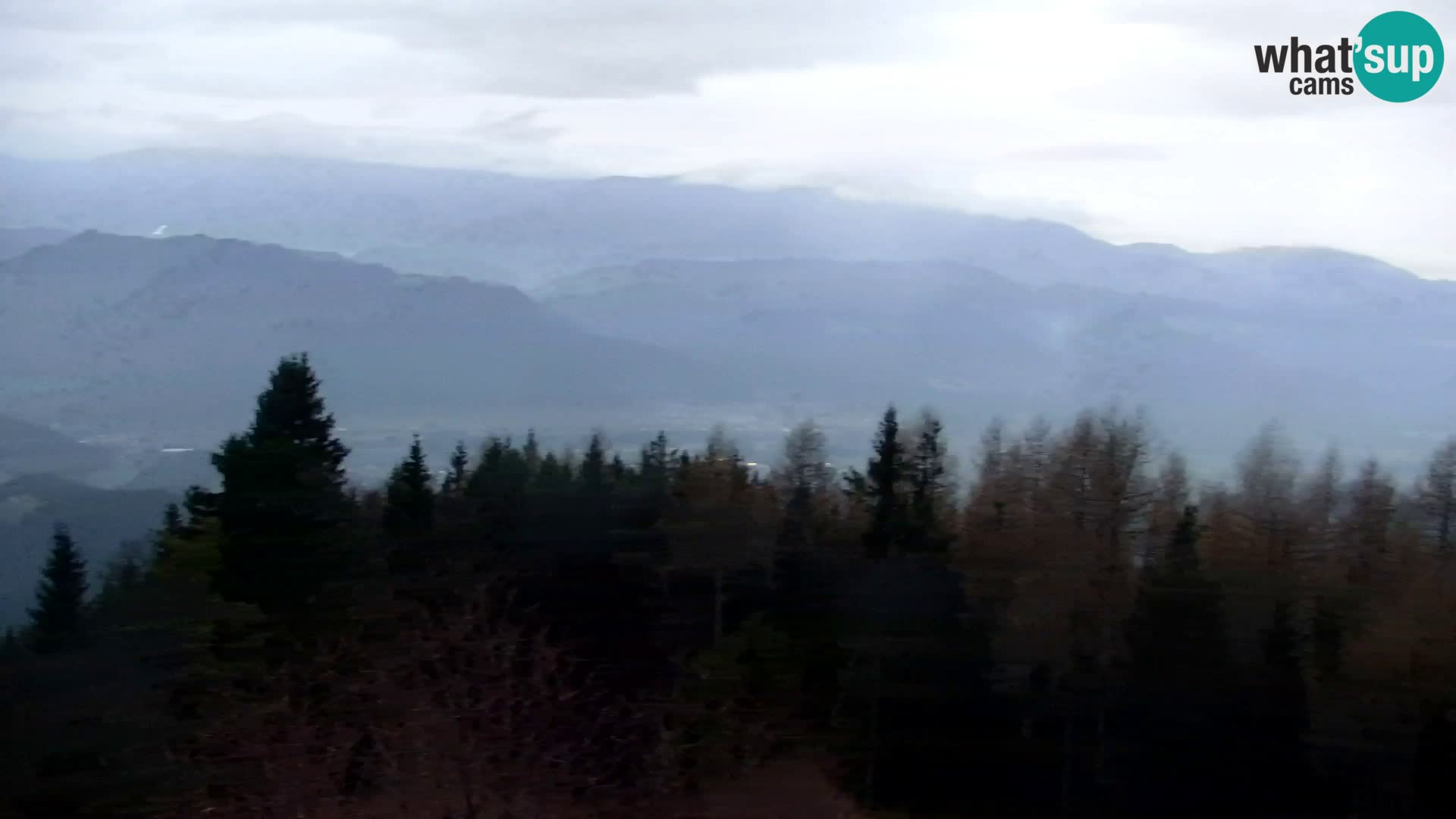 Webcam Kapunar | Monte Kapuna hacia Austria y Pohorje