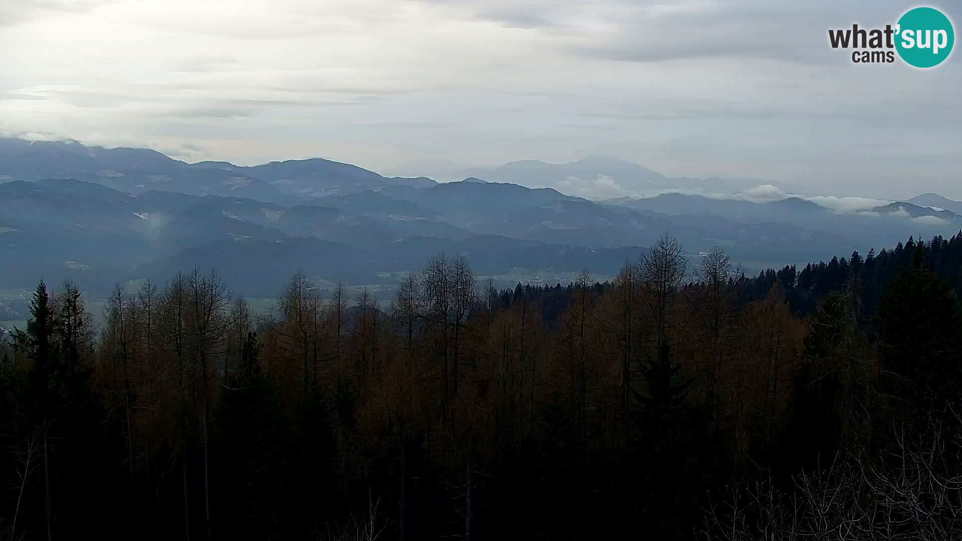 Webcam Kapunar | Monte Kapuna hacia Austria y Pohorje