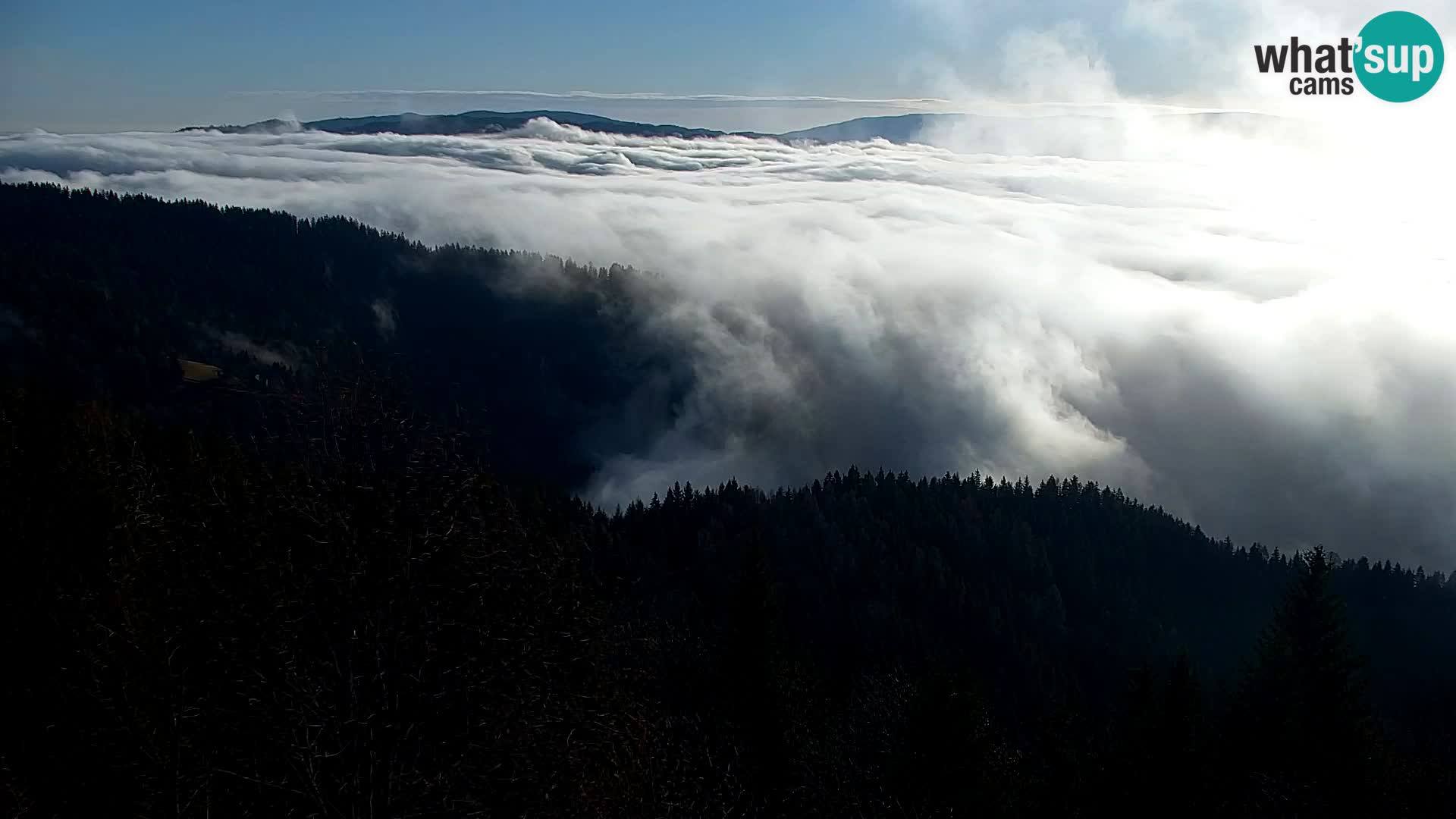 Webcam Kapunar | Monte Kapuna hacia Austria y Pohorje