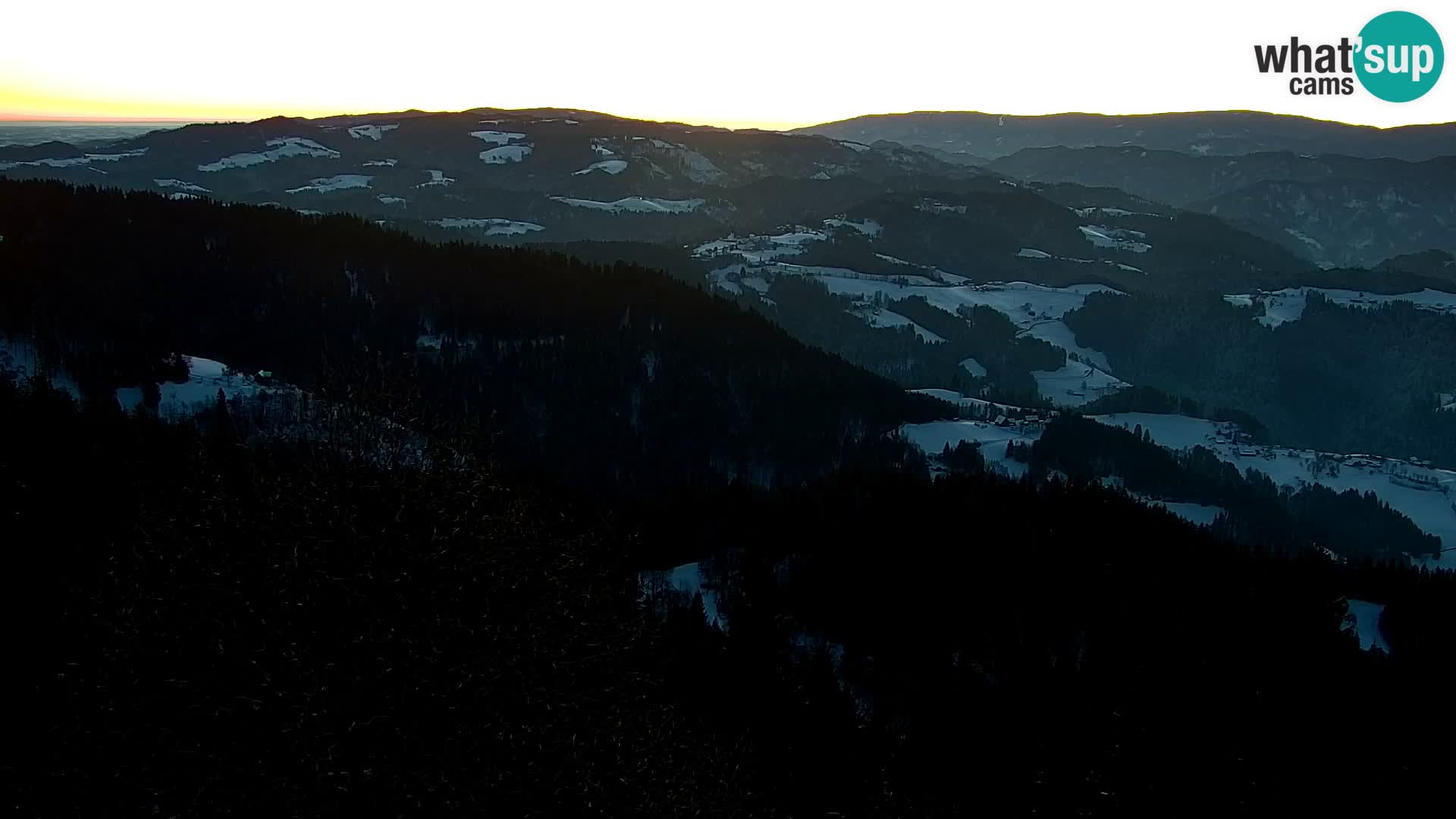 Webcam Kapunar | Monte Kapuna hacia Austria y Pohorje
