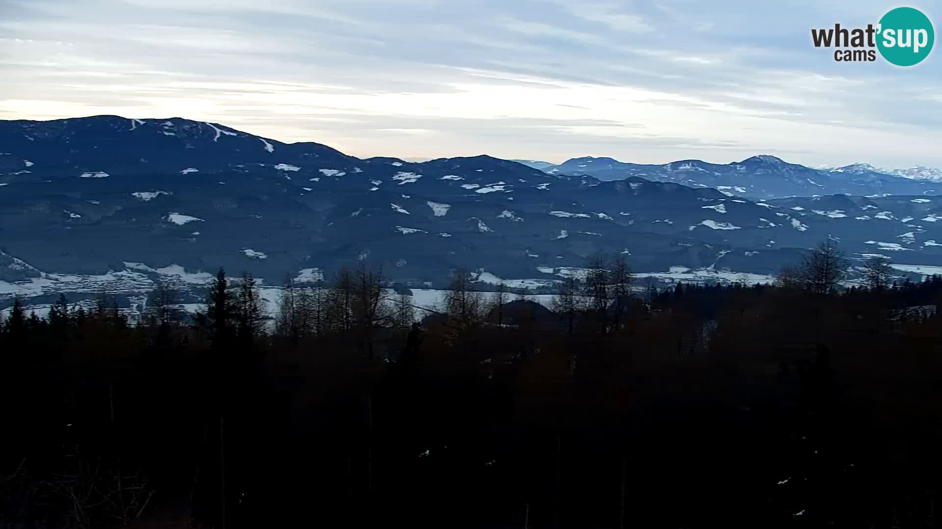 Webcam Kapunar | Monte Kapuna hacia Austria y Pohorje
