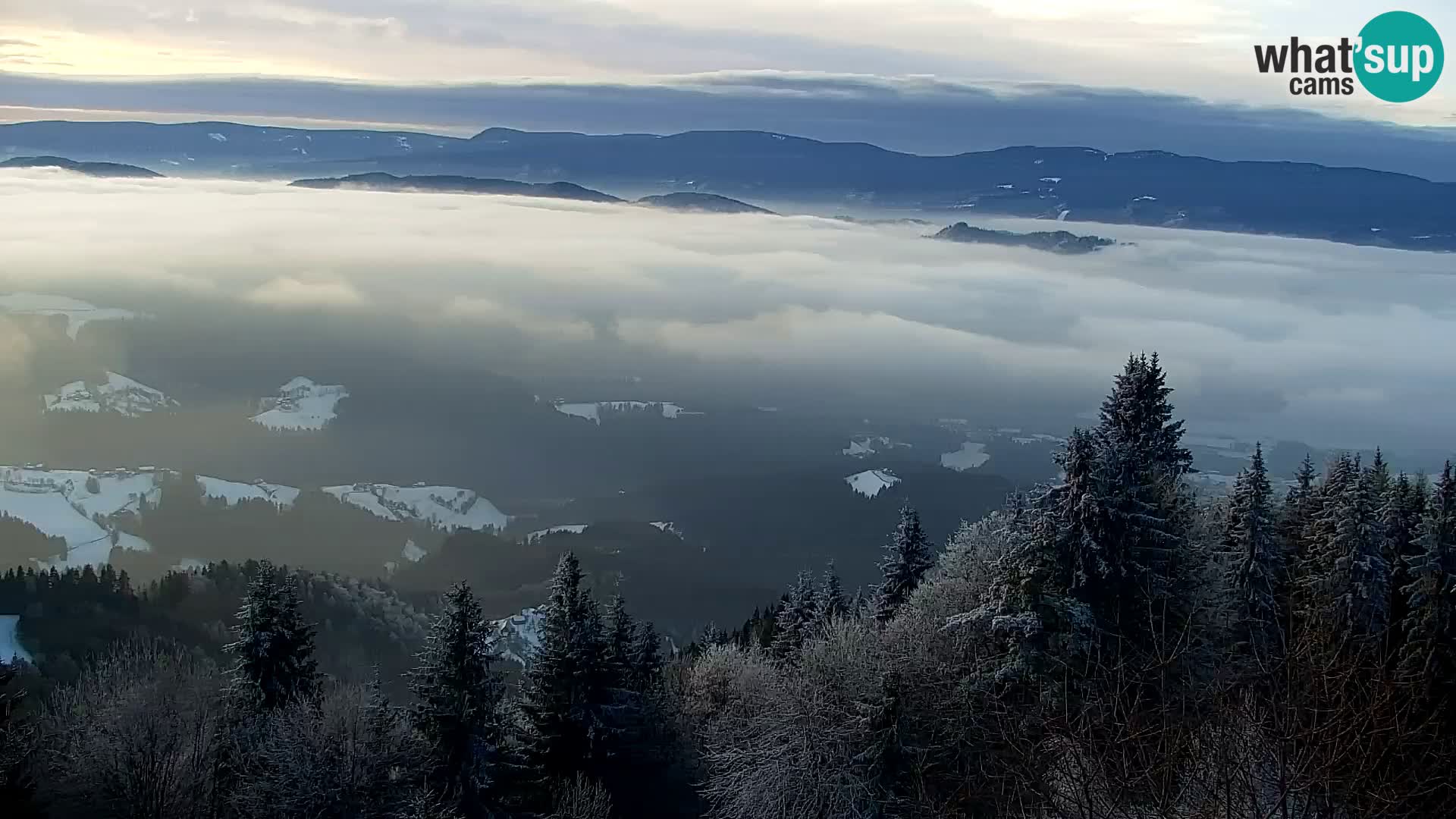 Webcam Kapunar | Monte Kapuna hacia Austria y Pohorje