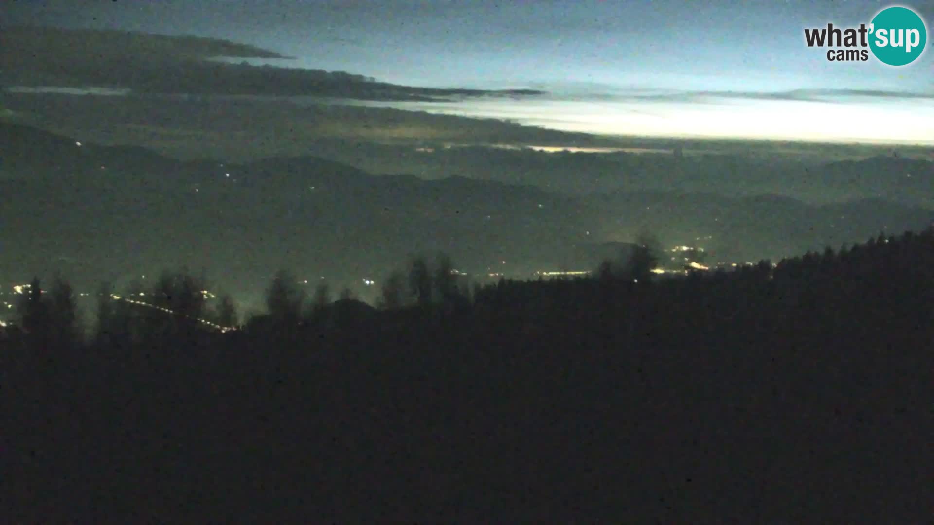 Webcam Kapunar | Monte Kapuna hacia Austria y Pohorje