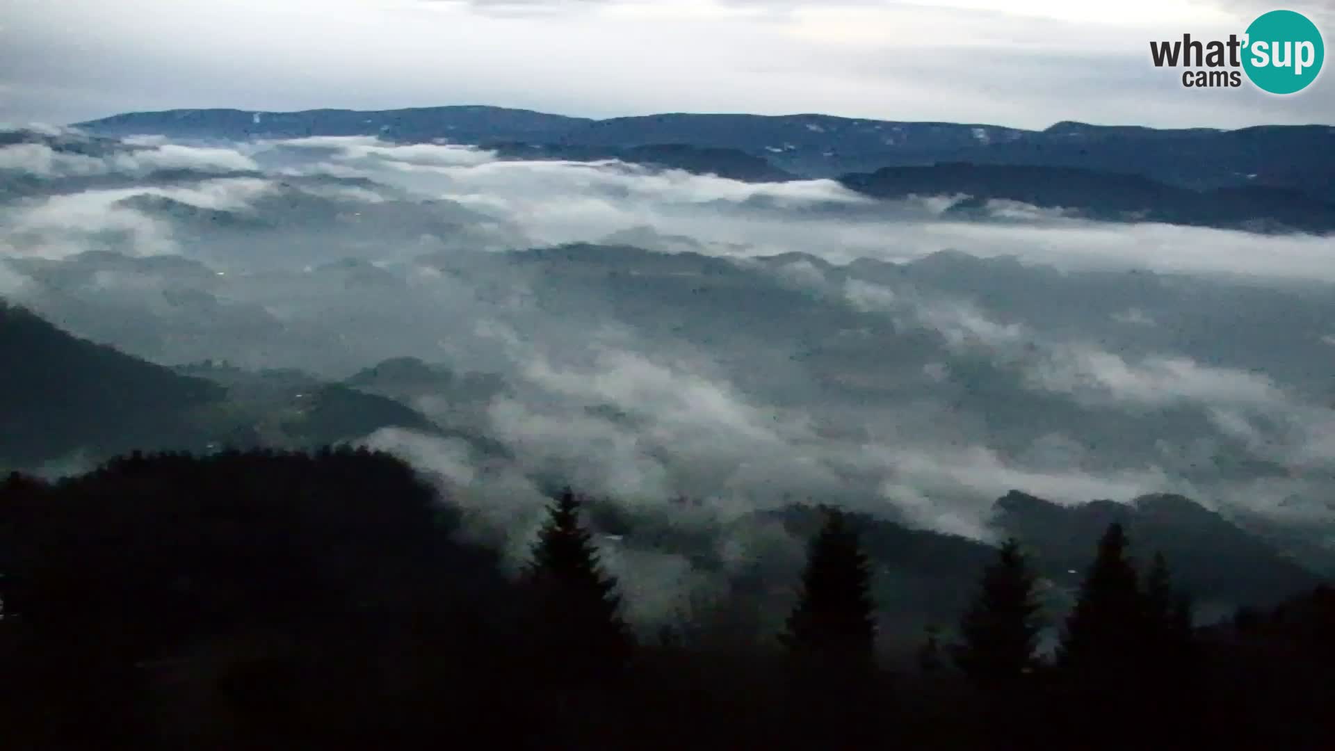 Webcam Kapunar | Monte Kapuna hacia Austria y Pohorje