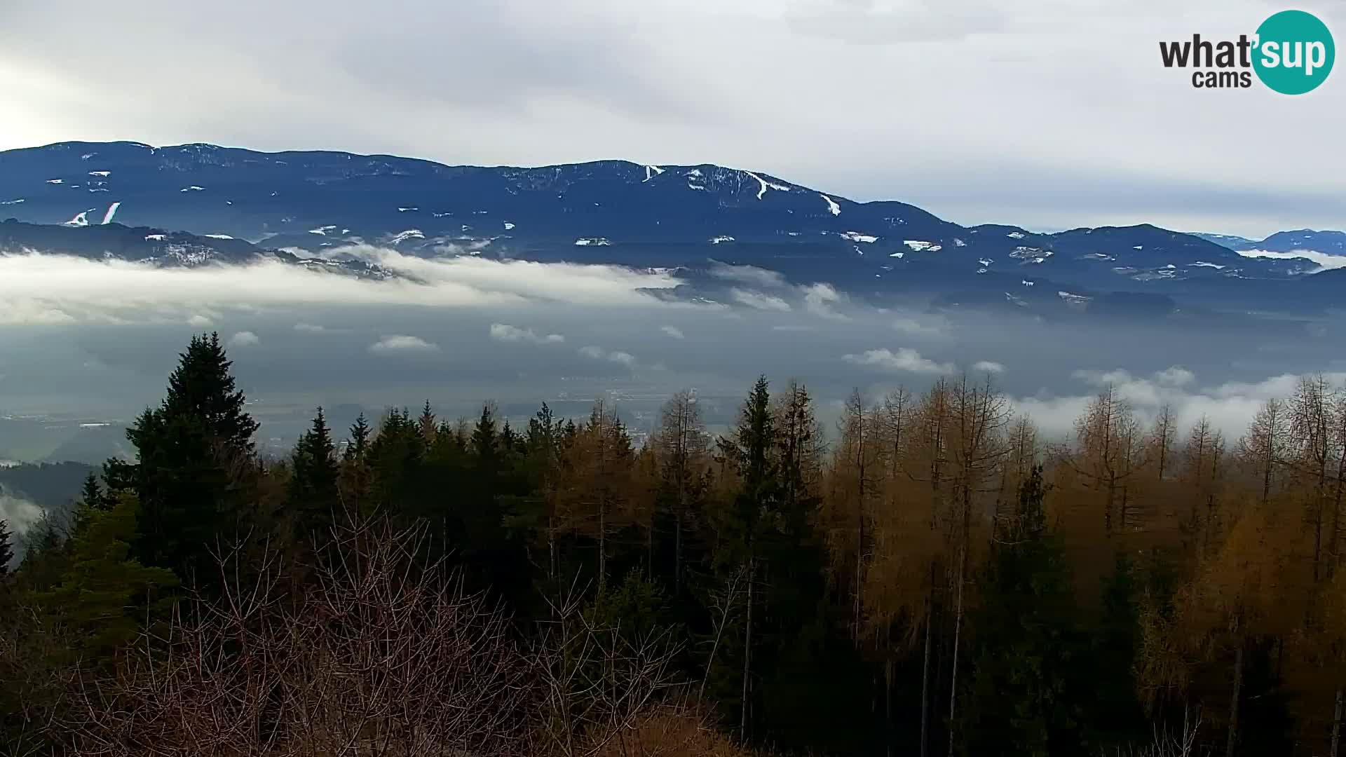 Webcam Kapunar | Monte Kapuna hacia Austria y Pohorje