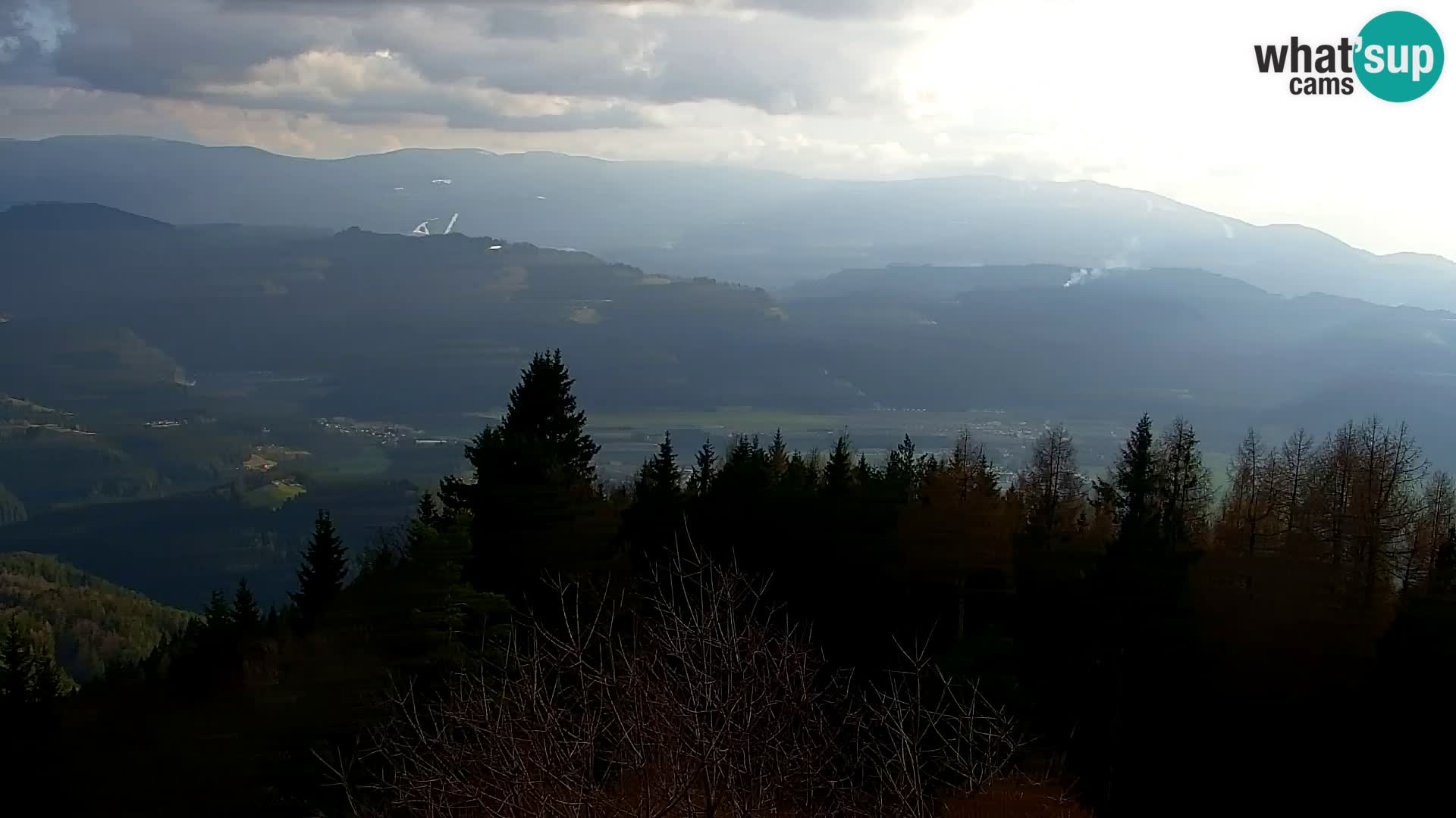 Webcam Kapunar | Monte Kapuna hacia Austria y Pohorje