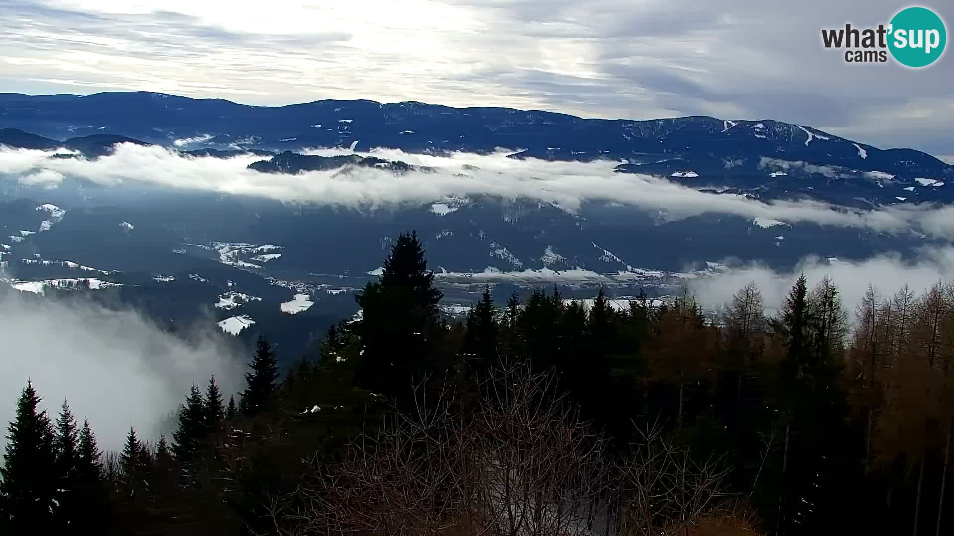Webcam Kapunar | Monte Kapuna hacia Austria y Pohorje