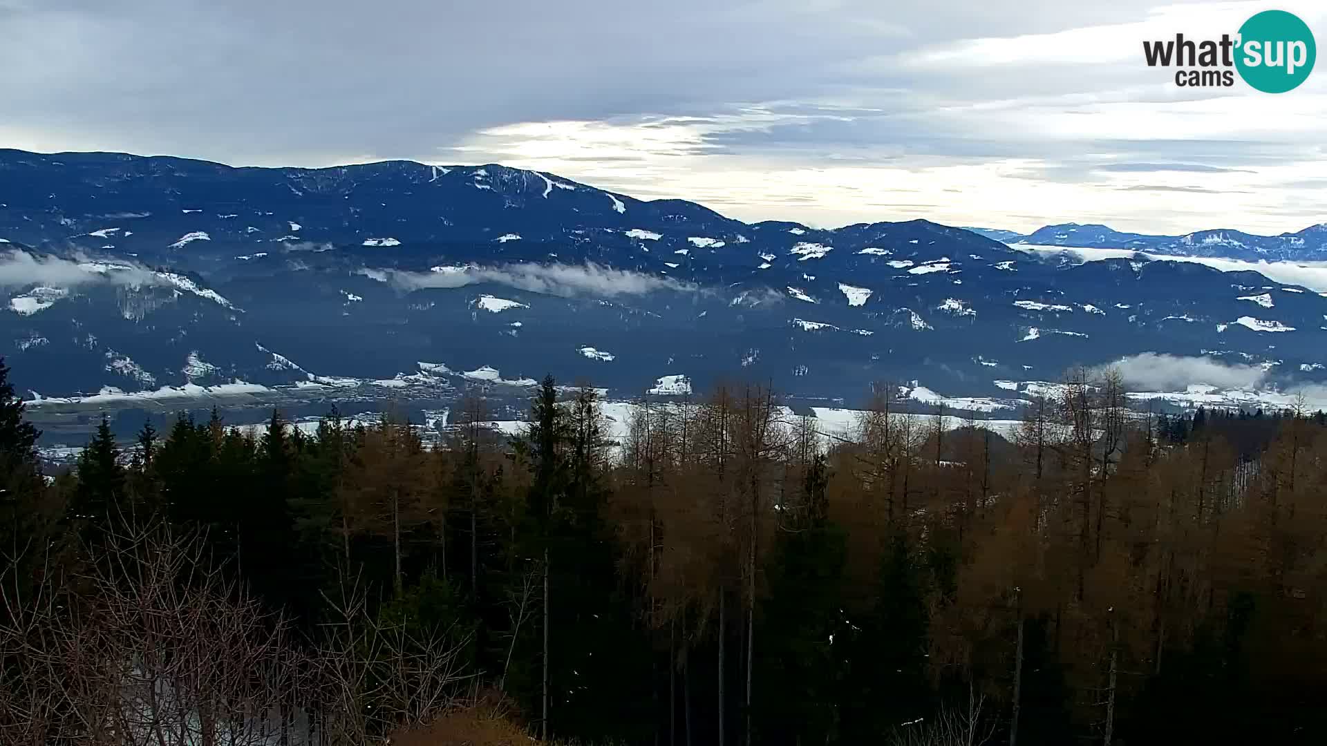 Webcam Kapunar | Monte Kapuna hacia Austria y Pohorje