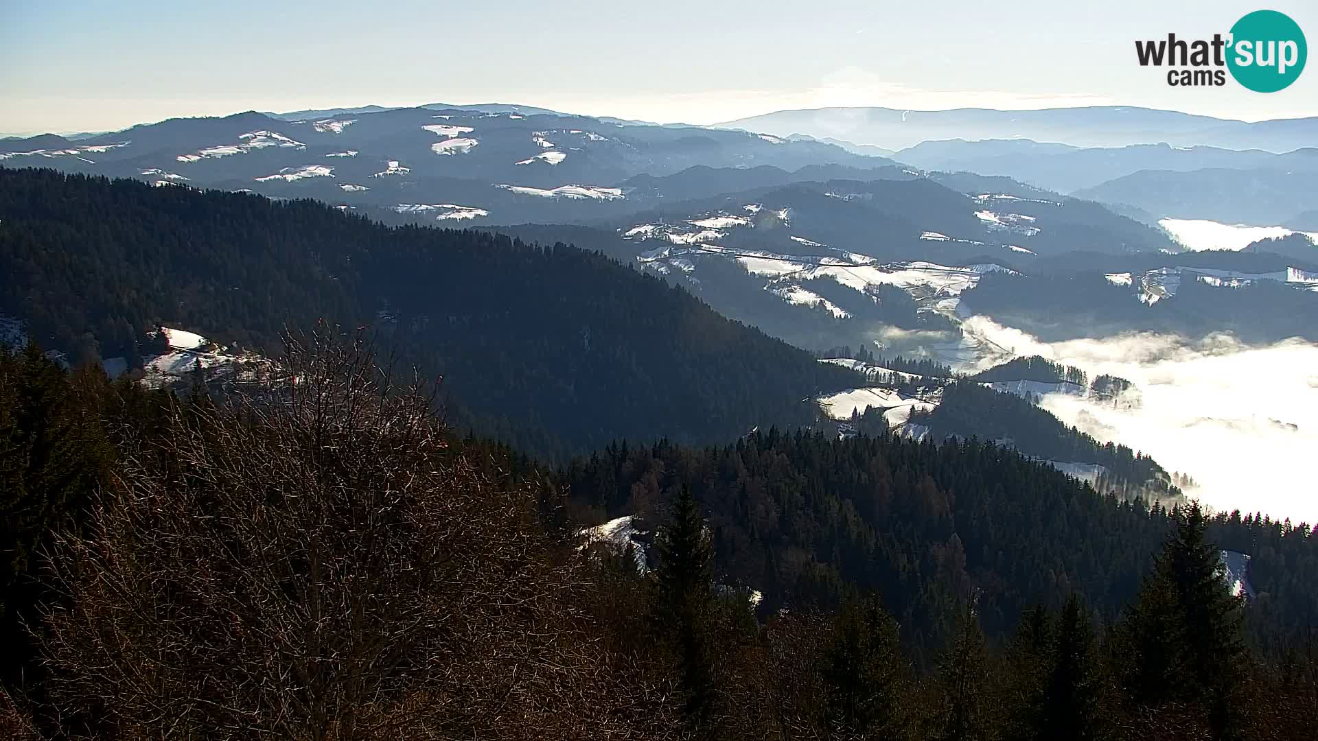 Webcam Kapunar | Monte Kapuna hacia Austria y Pohorje