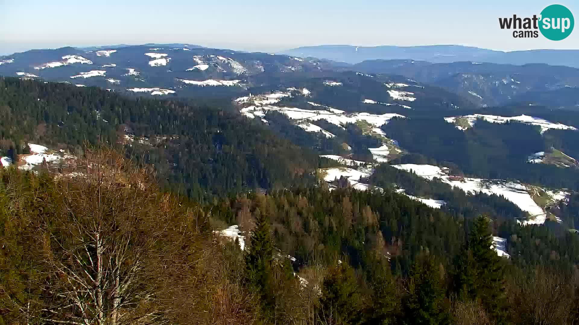 Webcam Kapunar | Monte Kapuna hacia Austria y Pohorje