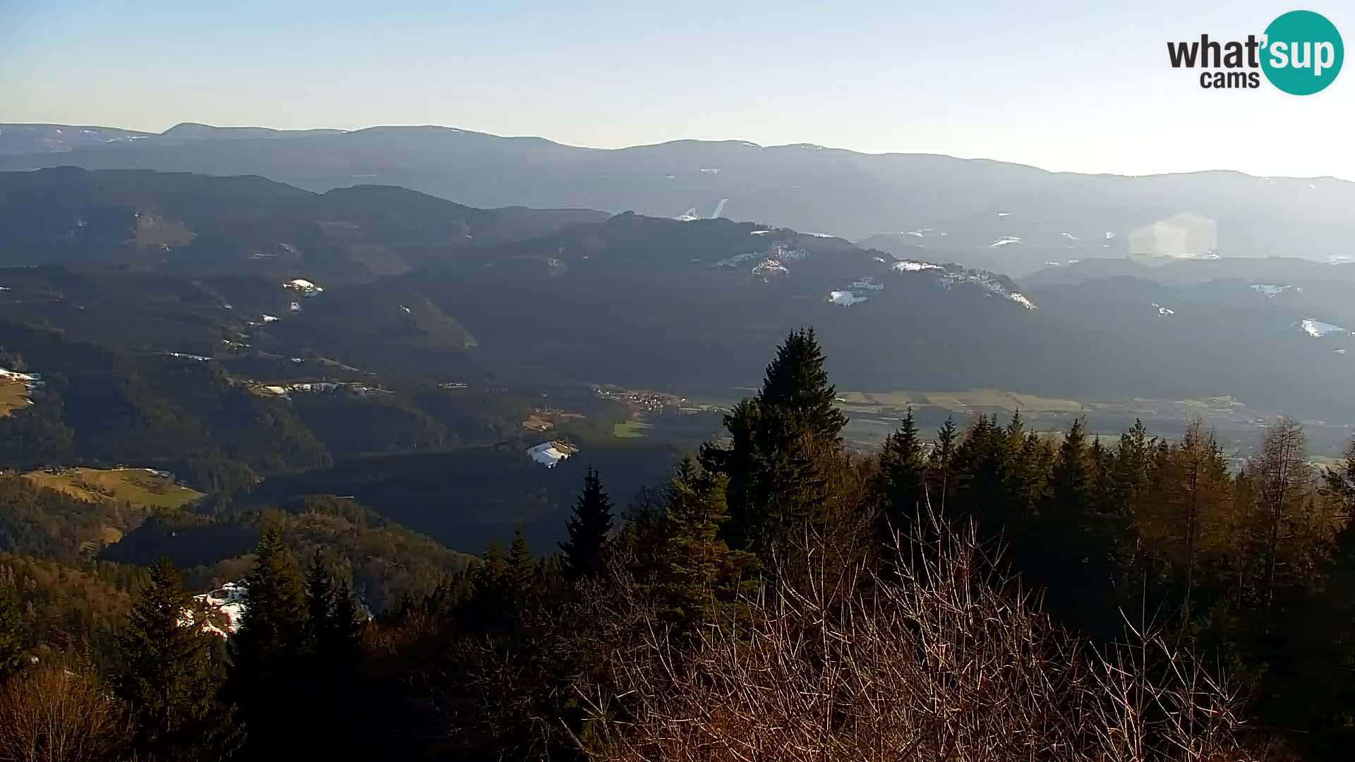 Webcam Kapunar | Monte Kapuna hacia Austria y Pohorje