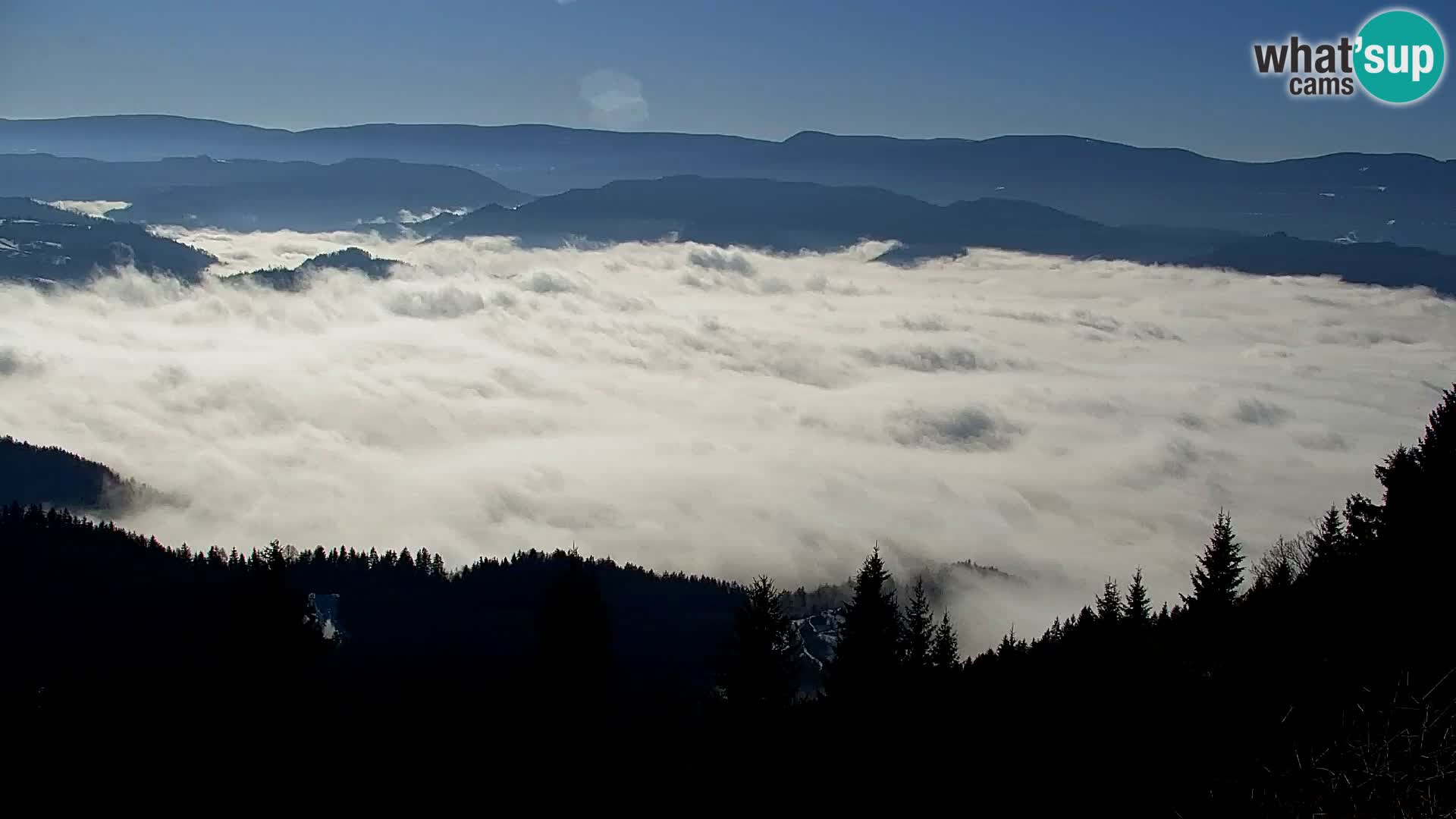 Webcam Kapunar | Monte Kapuna hacia Austria y Pohorje