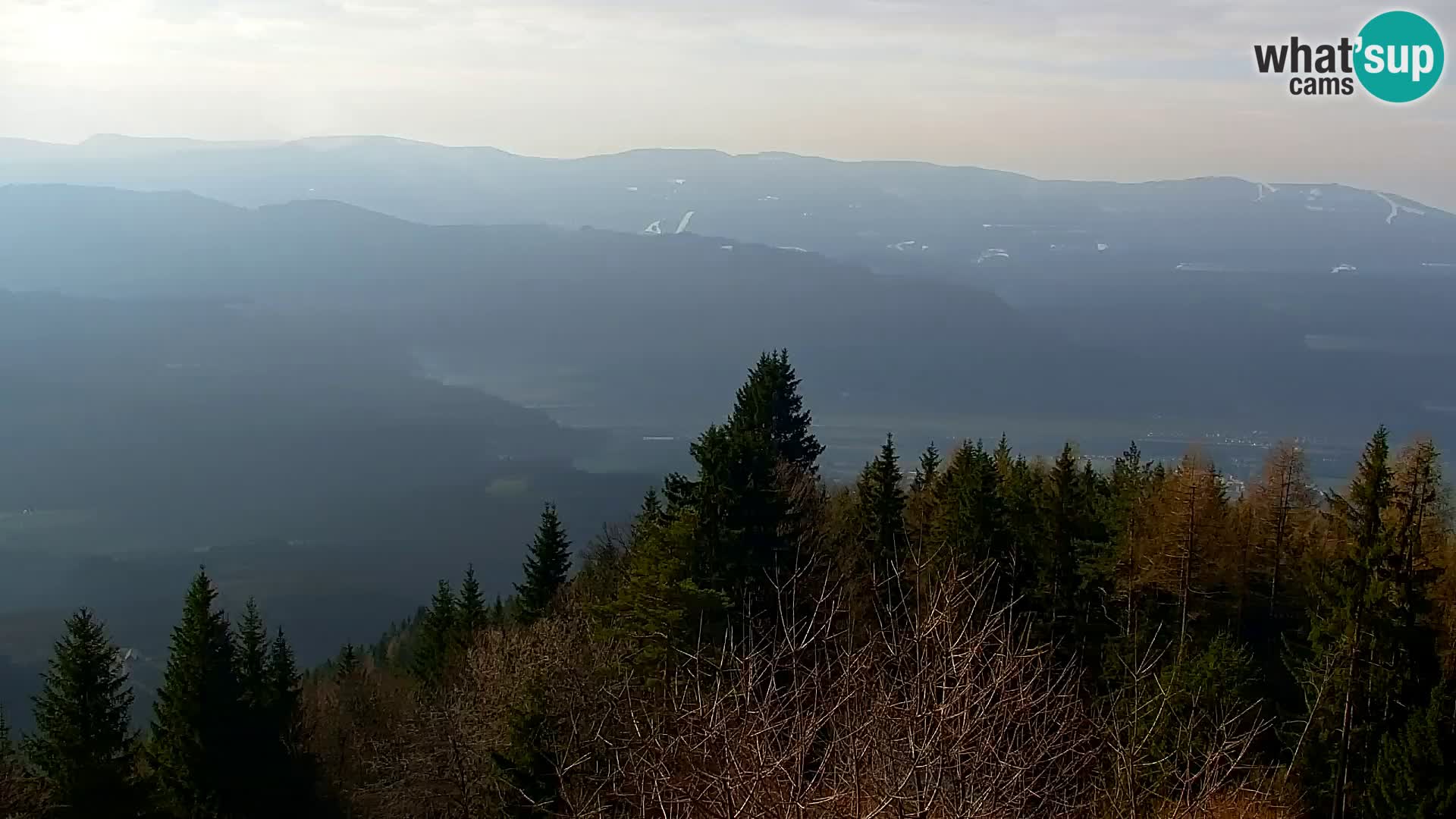 Webcam Kapunar | Monte Kapuna hacia Austria y Pohorje