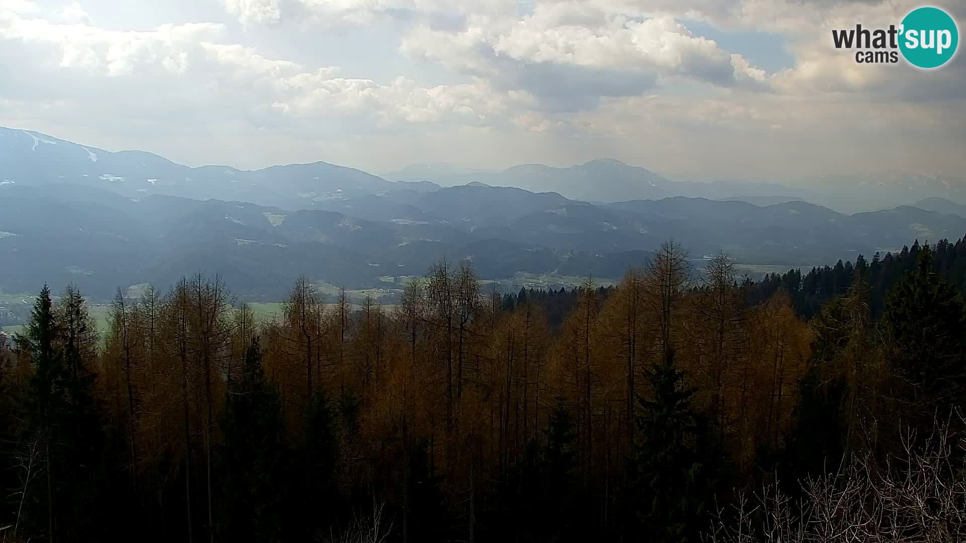 Webcam Kapunar | Monte Kapuna hacia Austria y Pohorje