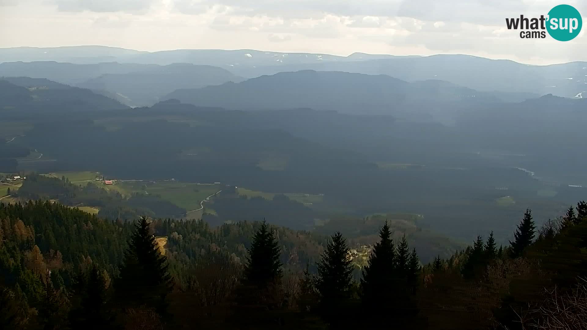 Webcam Kapunar | Monte Kapuna hacia Austria y Pohorje