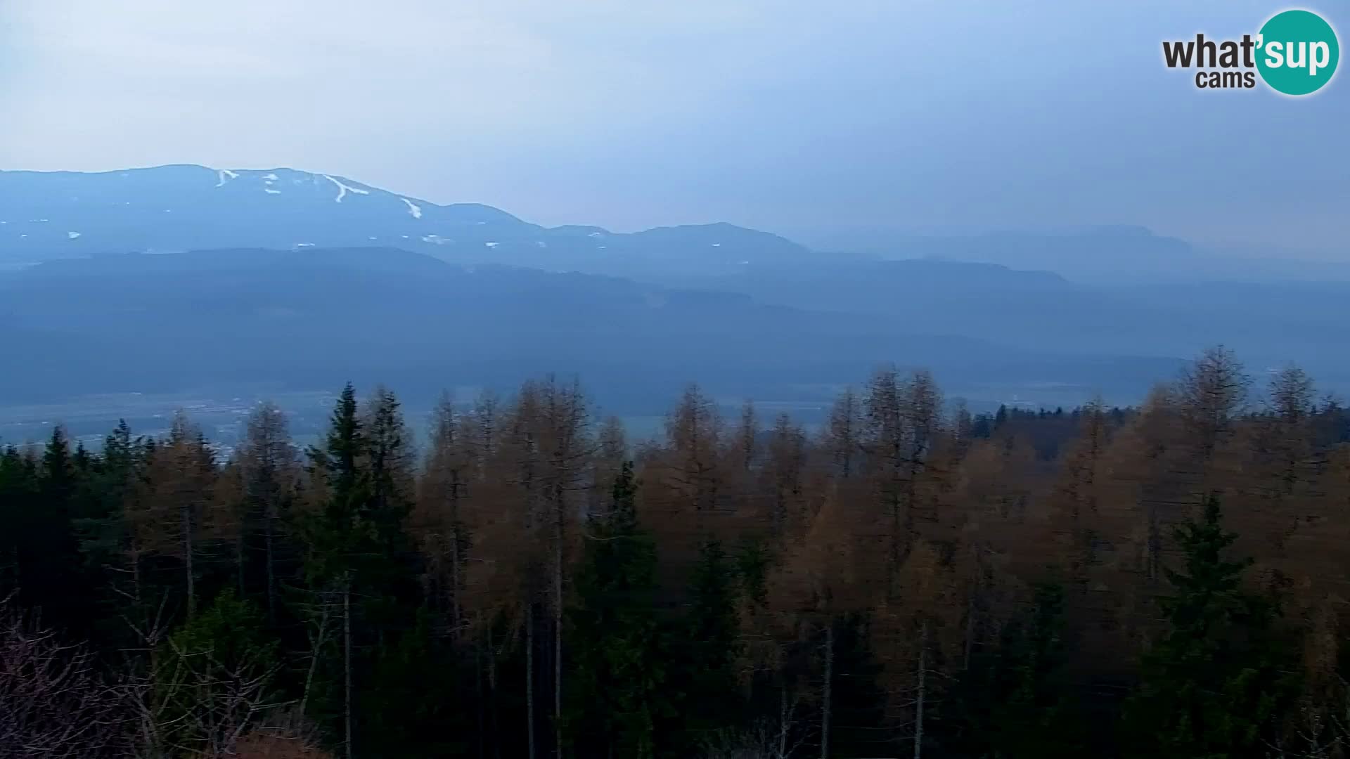 Webcam Kapunar | Monte Kapuna hacia Austria y Pohorje