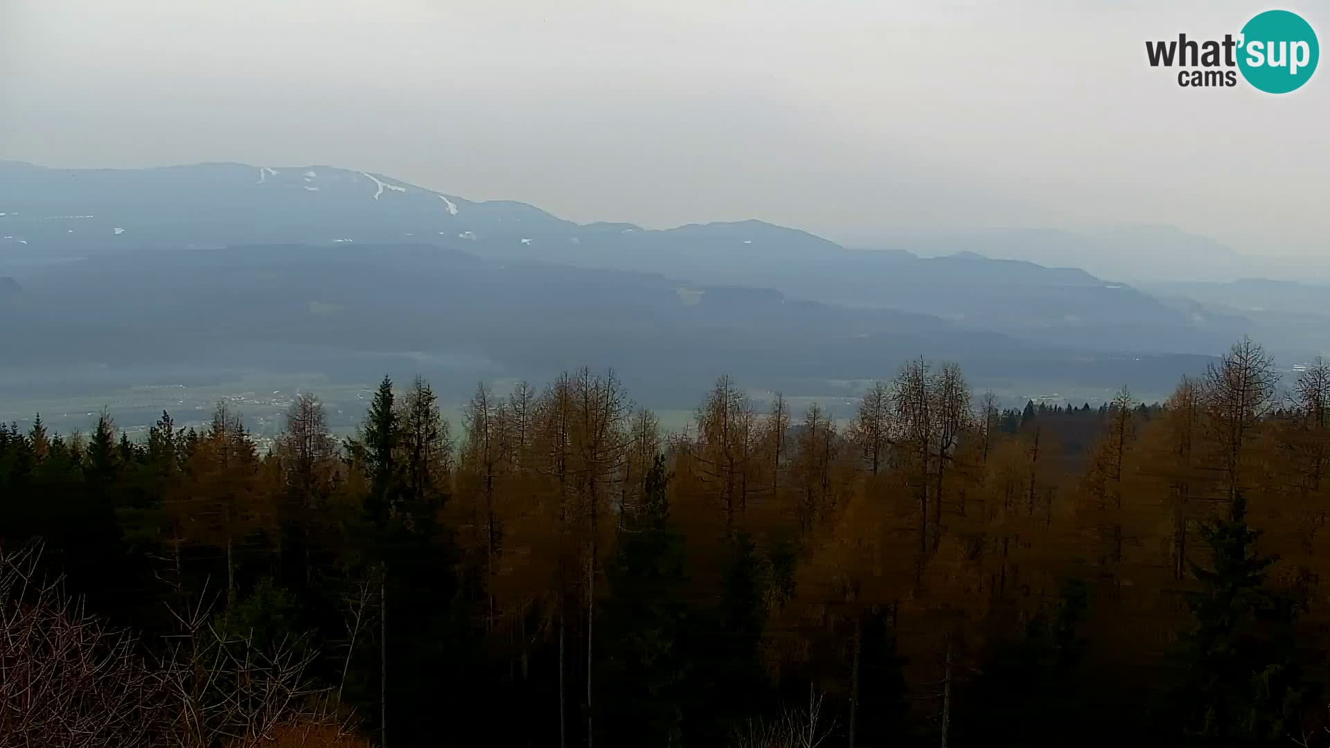 Webcam Kapunar | Monte Kapuna hacia Austria y Pohorje